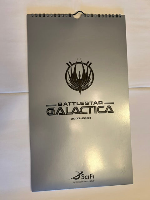 Rare Battlestar Galactica 2003-2004 Miniseries Promo Calendar - TV Critics Exclusive