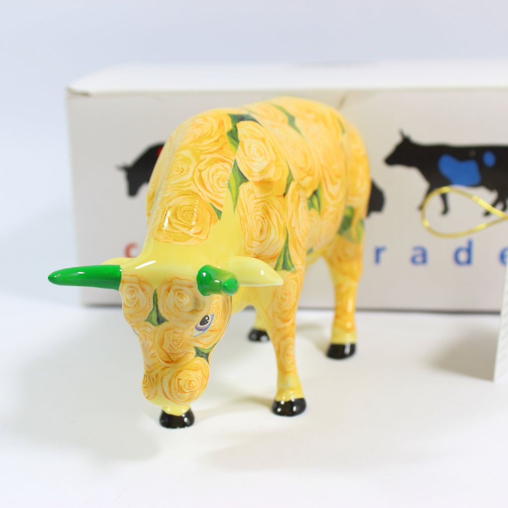 Cow Parade Yellow Rose of Texas (2000) - Image 3
