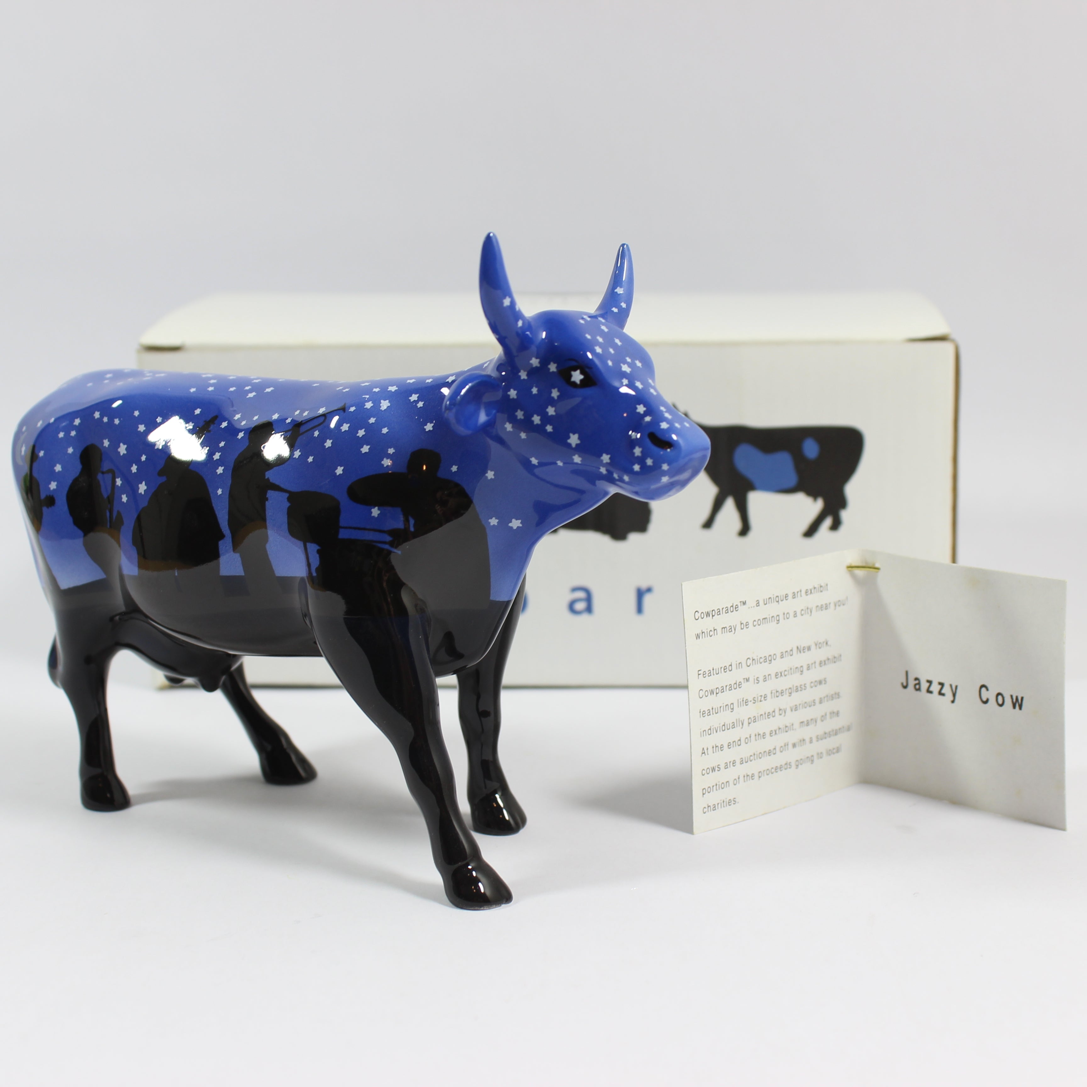 Cow Parade Jazzy Cow (2001)