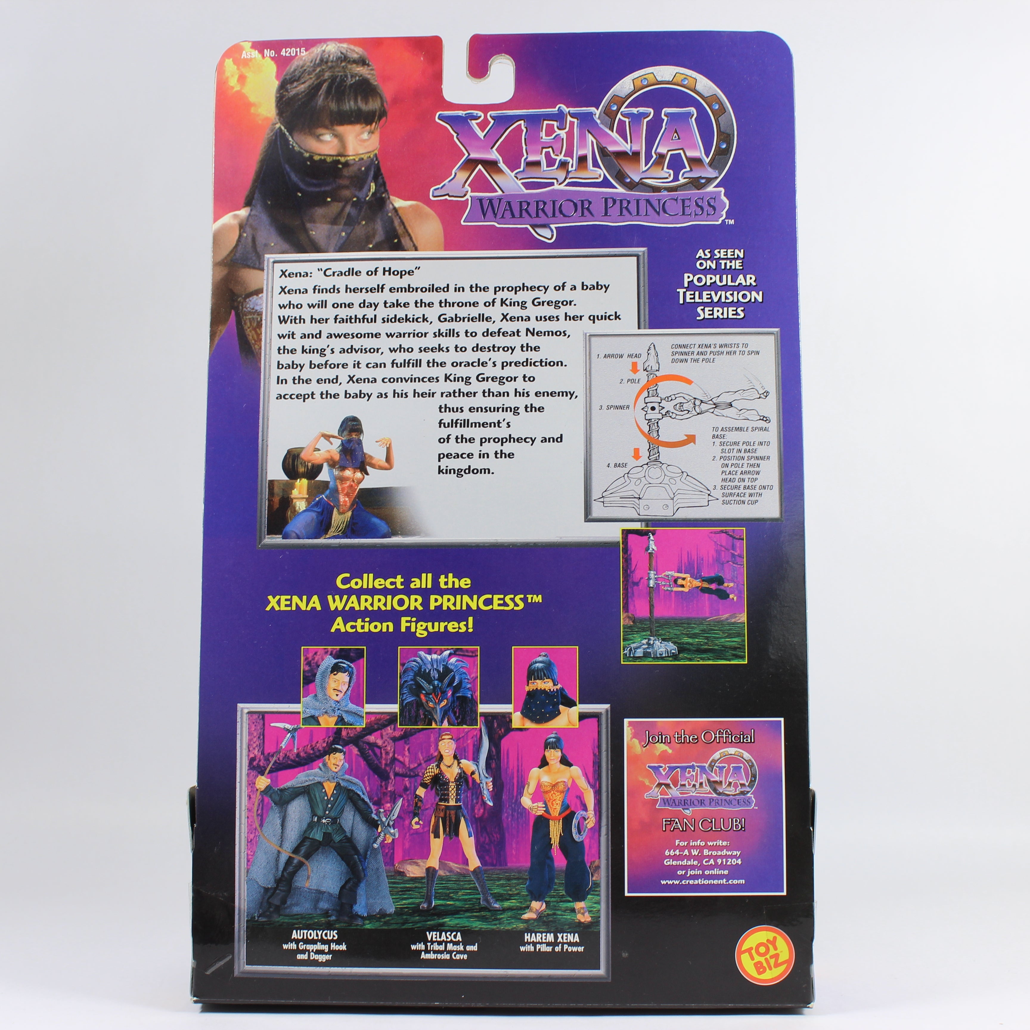 Harem Xena with Pillar of Power, Xena: Warrior Princess, Toybiz, 1998 - Image 6