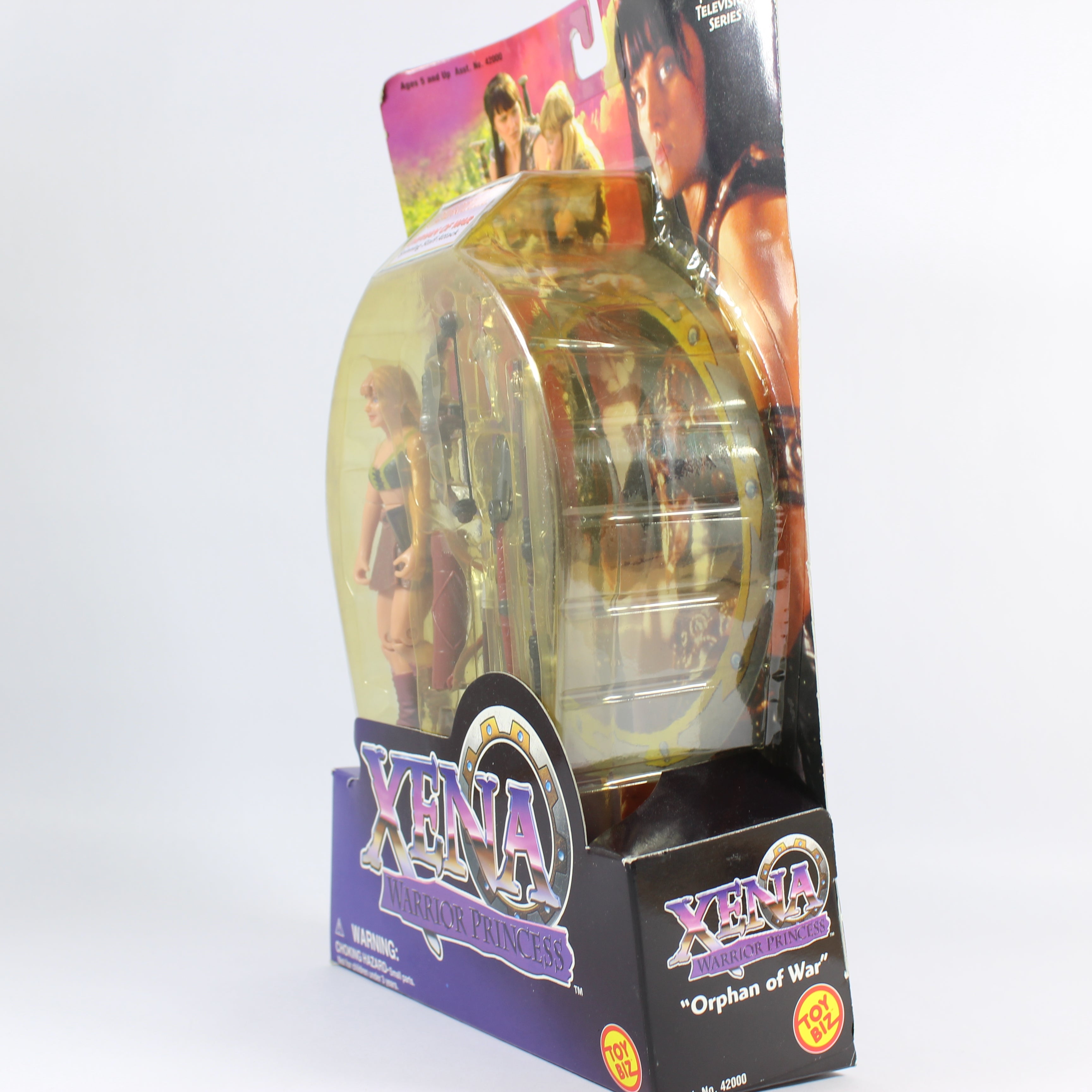 Gabrielle: Orphan of War (Spinning Staff Attack), Xena: Warrior Princess, Toybiz, 1998 - Image 2