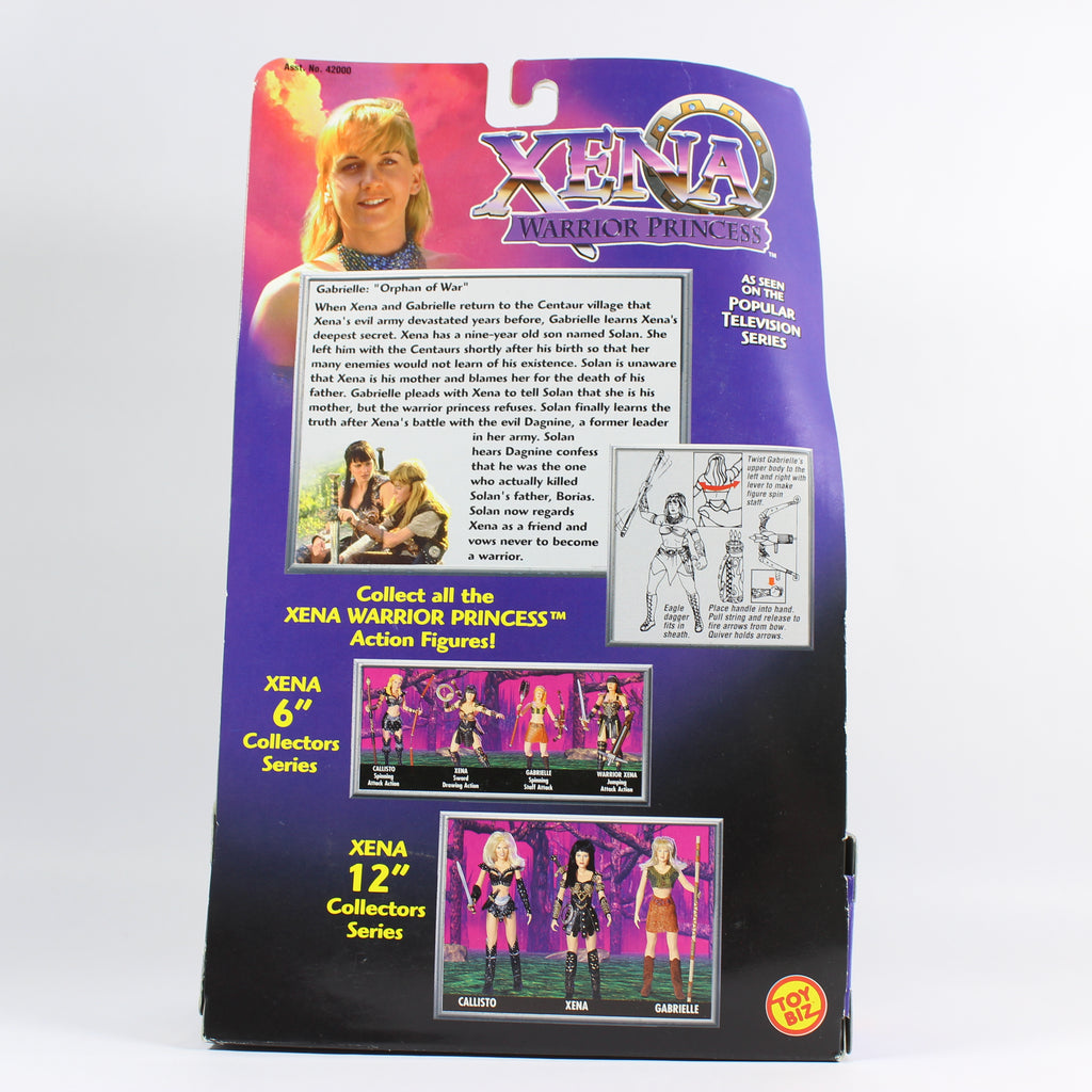 Gabrielle: Orphan of War (Spinning Staff Attack), Xena: Warrior Princess, Toybiz, 1998 - Image 5