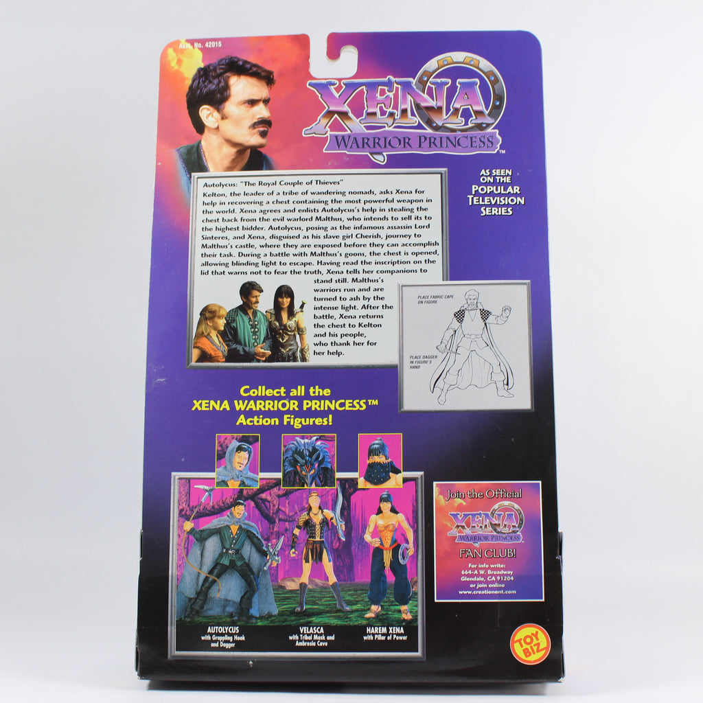 Autolycus: King of Thieves (with Grappling Hook and Dagger), Xena: Warrior Princess, Toybiz, 1998 - Image 5