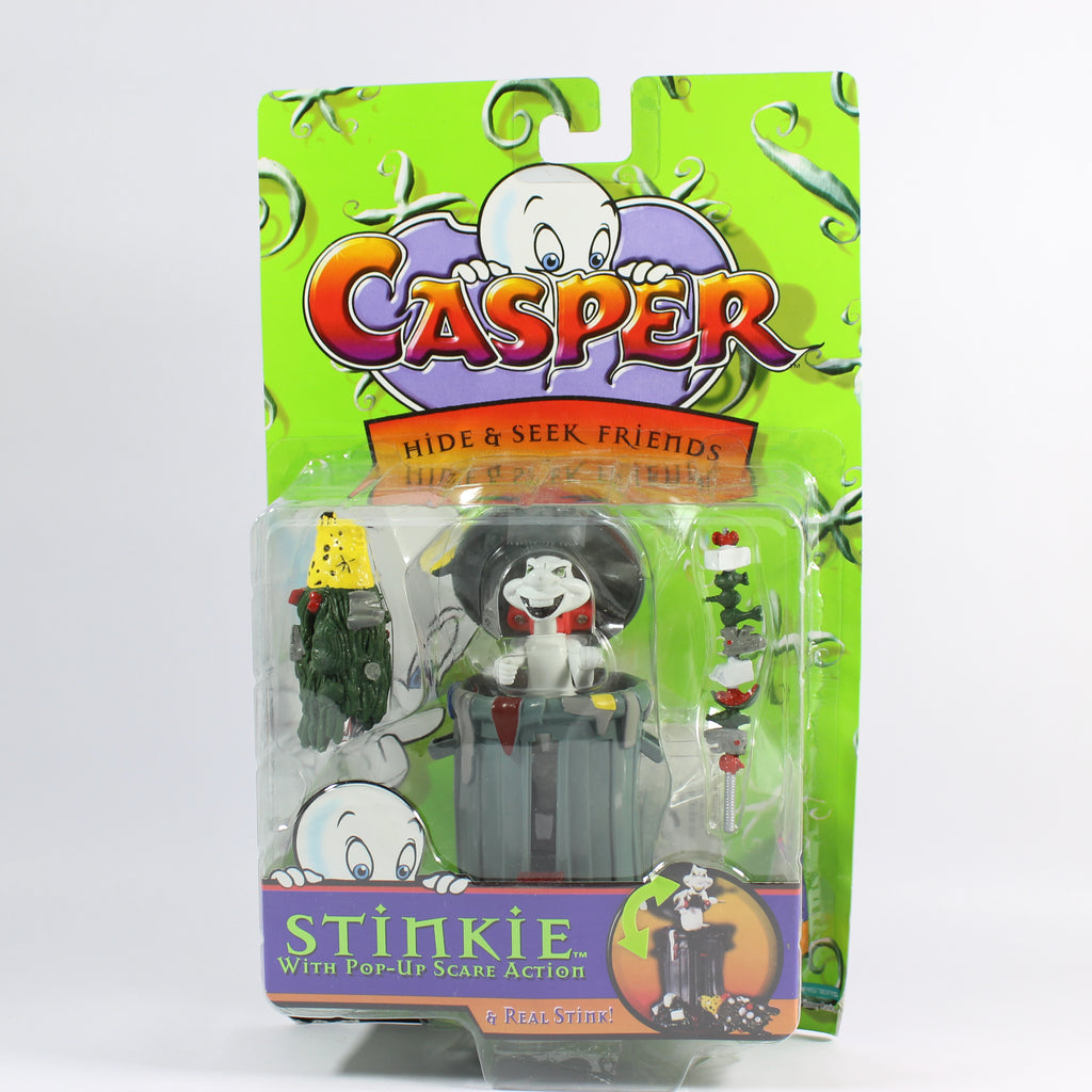 Hide and Seek Friends: Garbage Can Stinkie, Casper, Trendmasters, 1997