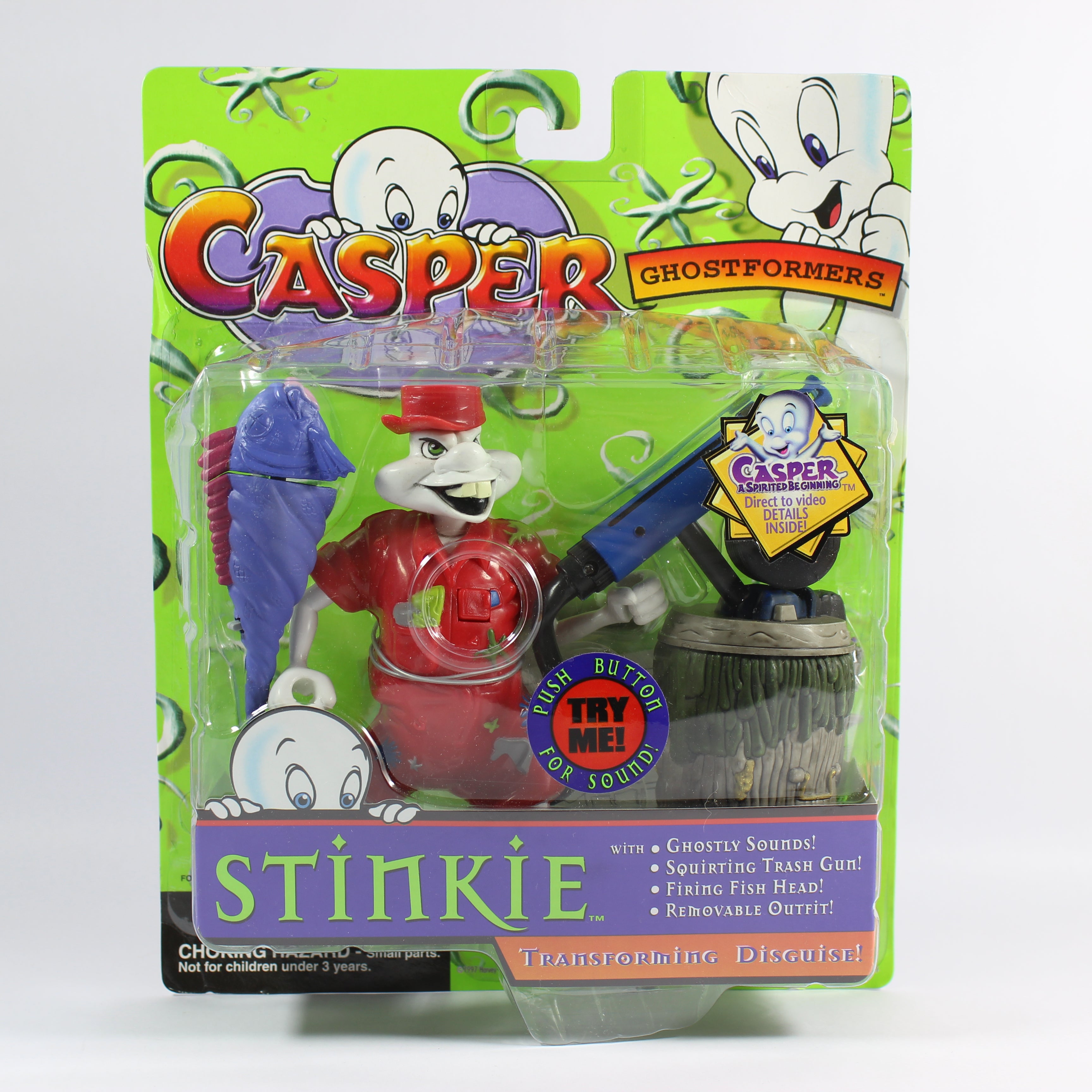 Ghostformers: Trashman Stinkie, Casper, Trendmasters, 1997
