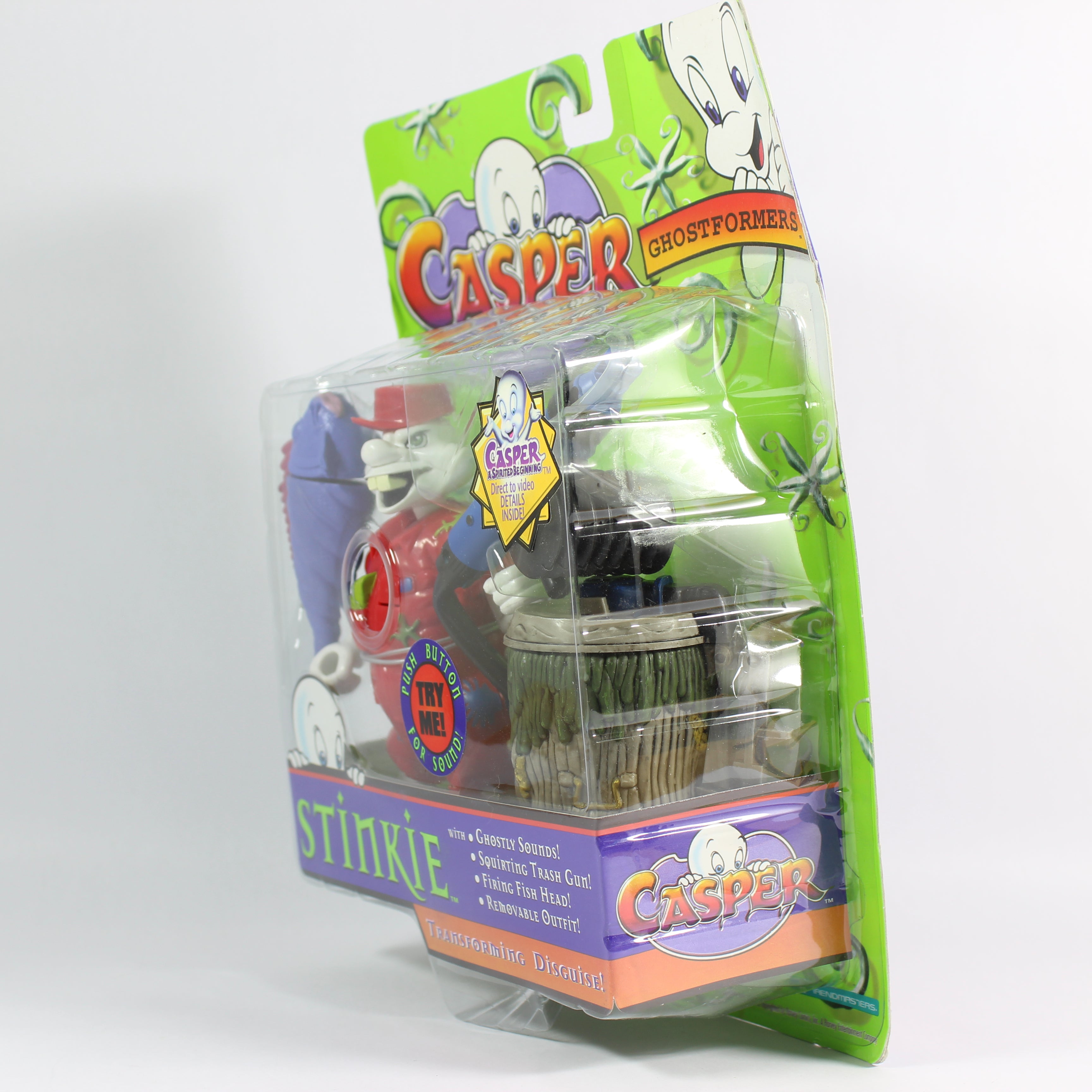 Ghostformers: Trashman Stinkie, Casper, Trendmasters, 1997 - Image 2
