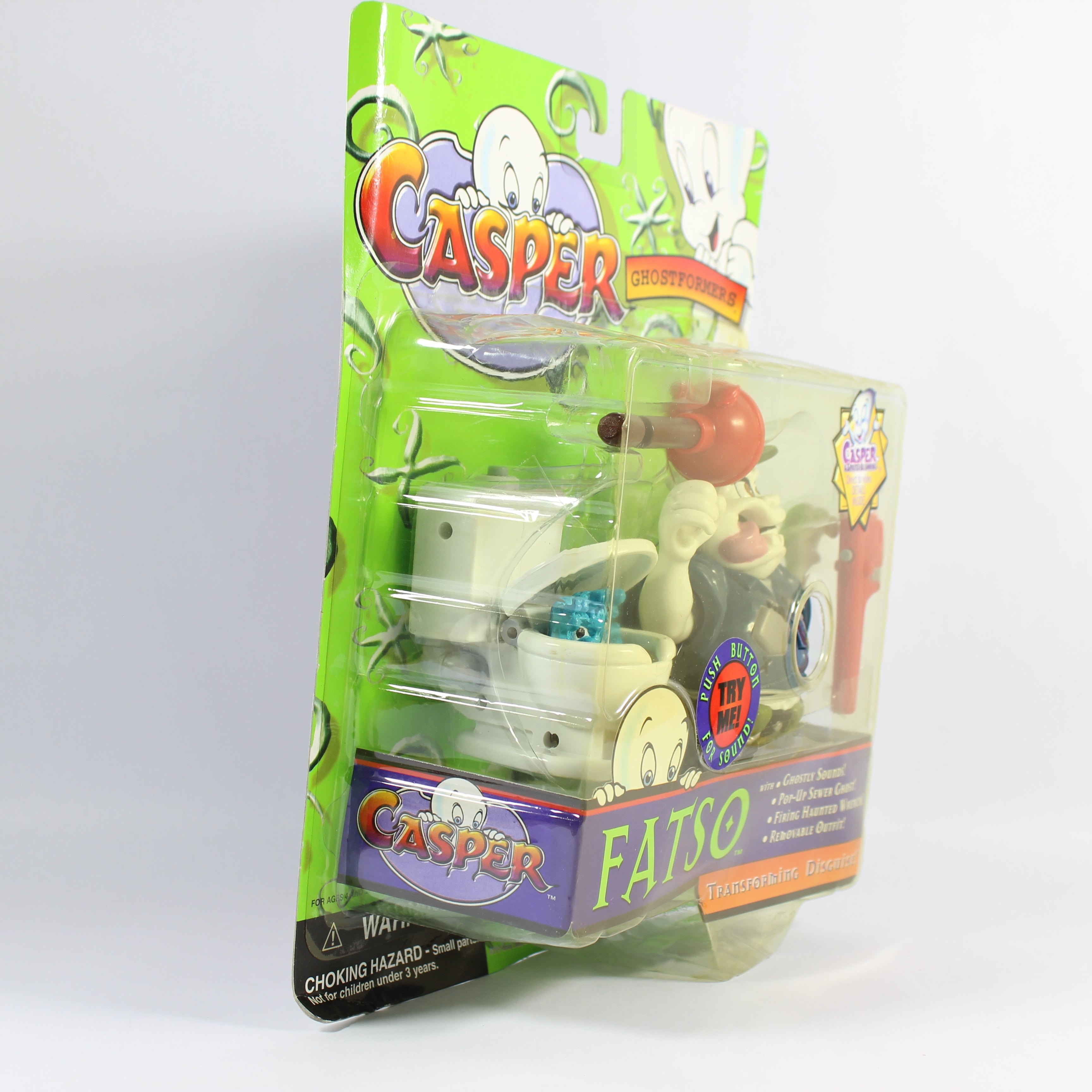 Ghostformers: Plumber Fatso, Casper, Trendmasters, 1997 - Image 3