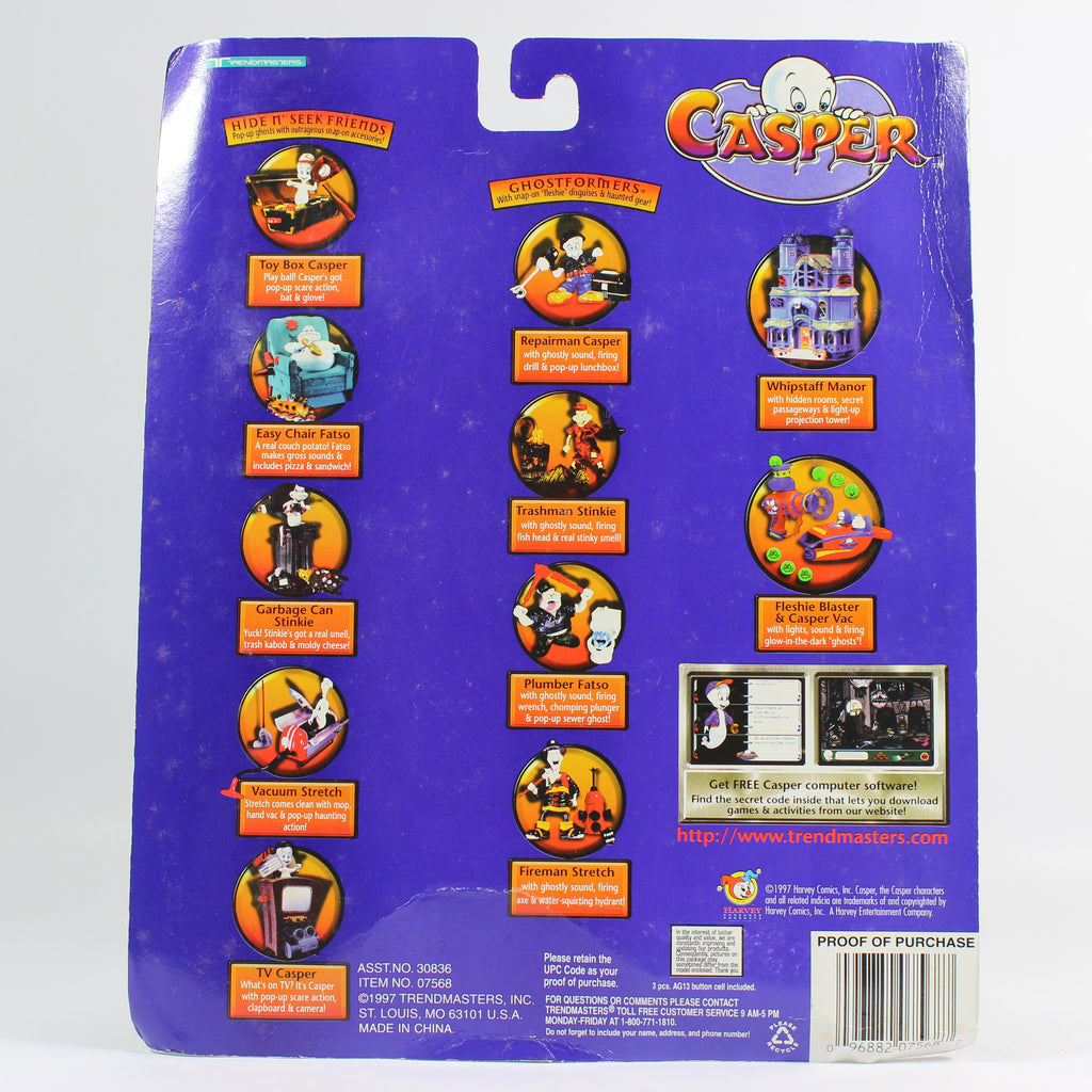Ghostformers: Plumber Fatso, Casper, Trendmasters, 1997 - Image 5