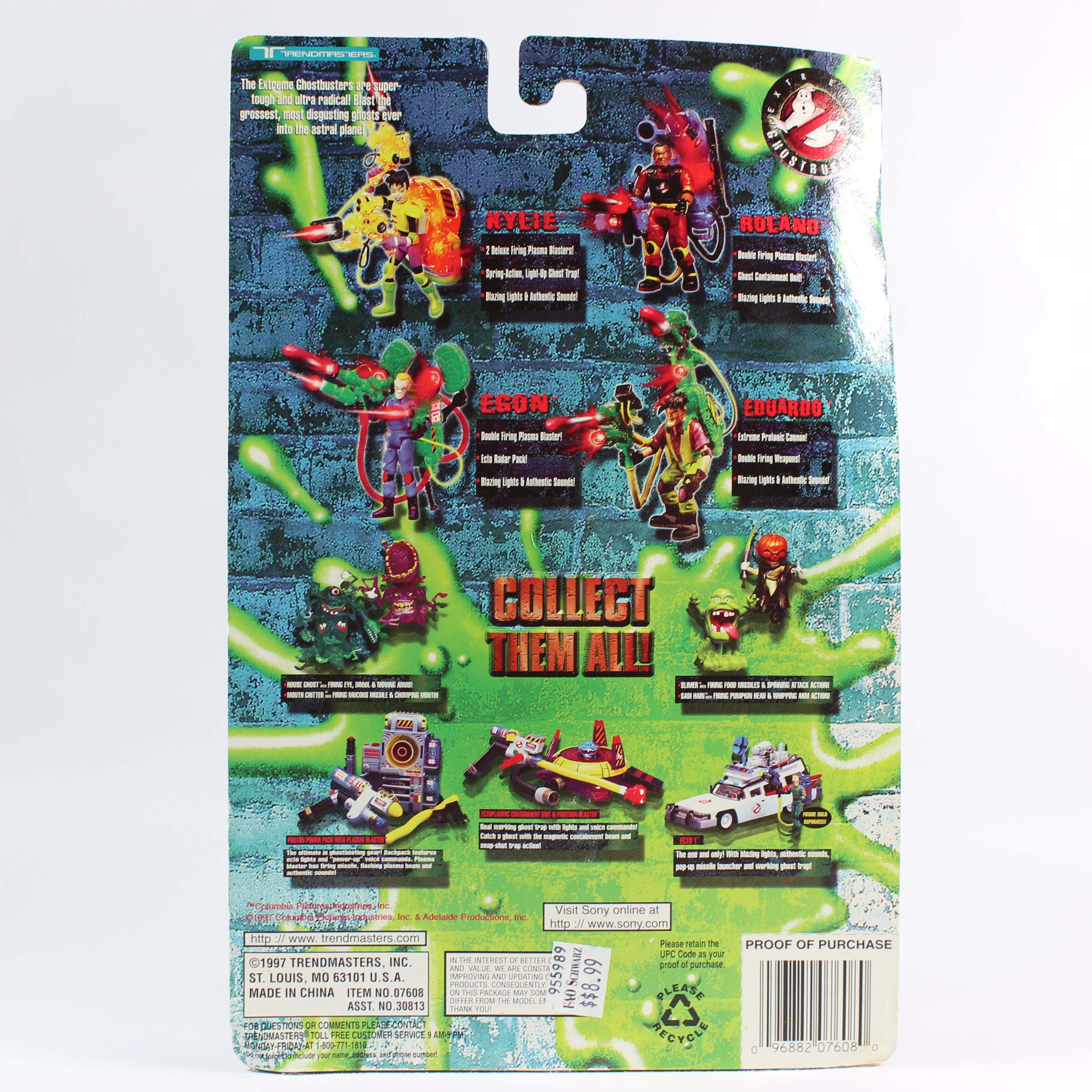 Extreme Ghostbusters: Sam Hain, Trendmasters, 1997 - Image 5