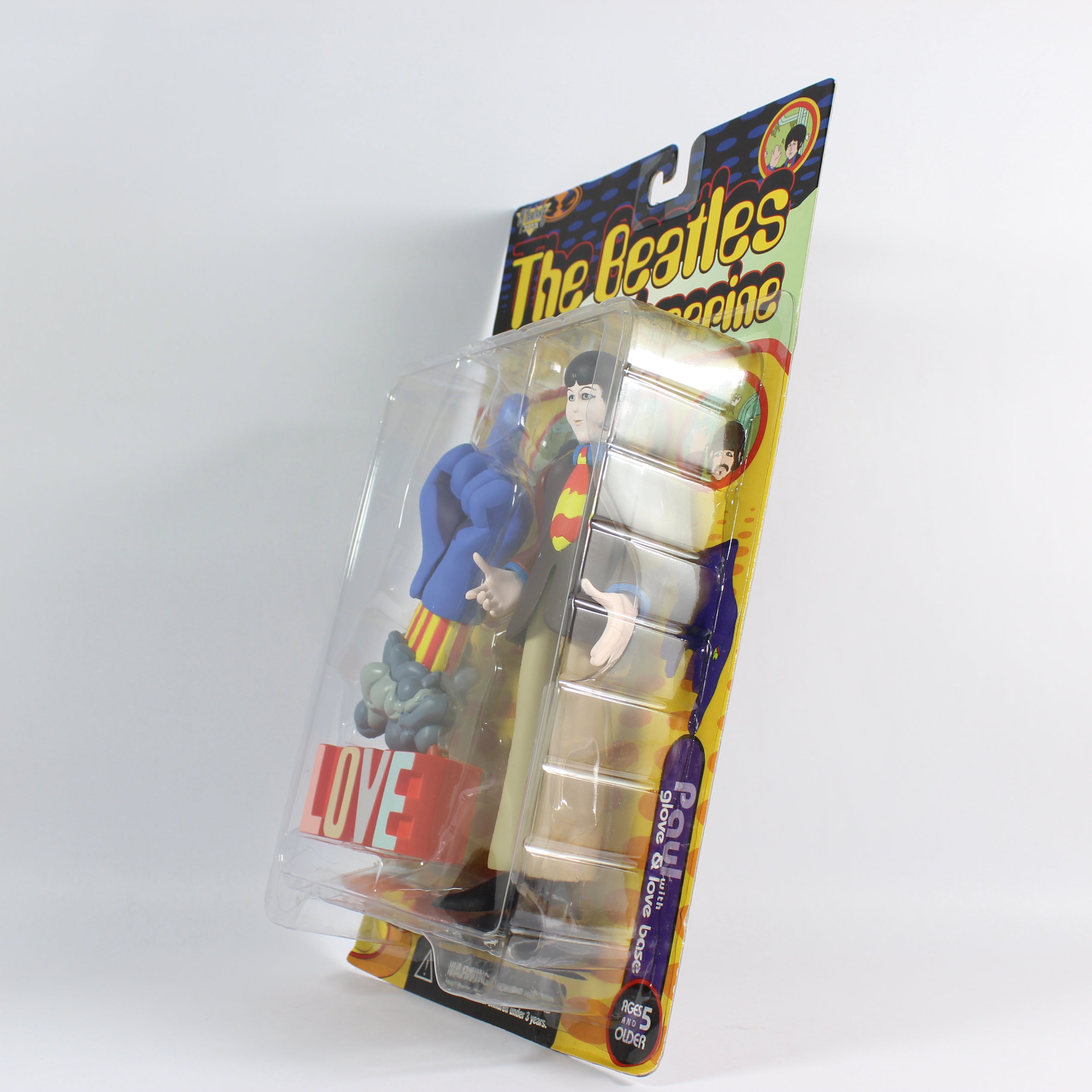 Yellow Submarine: Paul with Glove & Love Base, The Beatles, McFarlane Toys, 1999 - Image 3