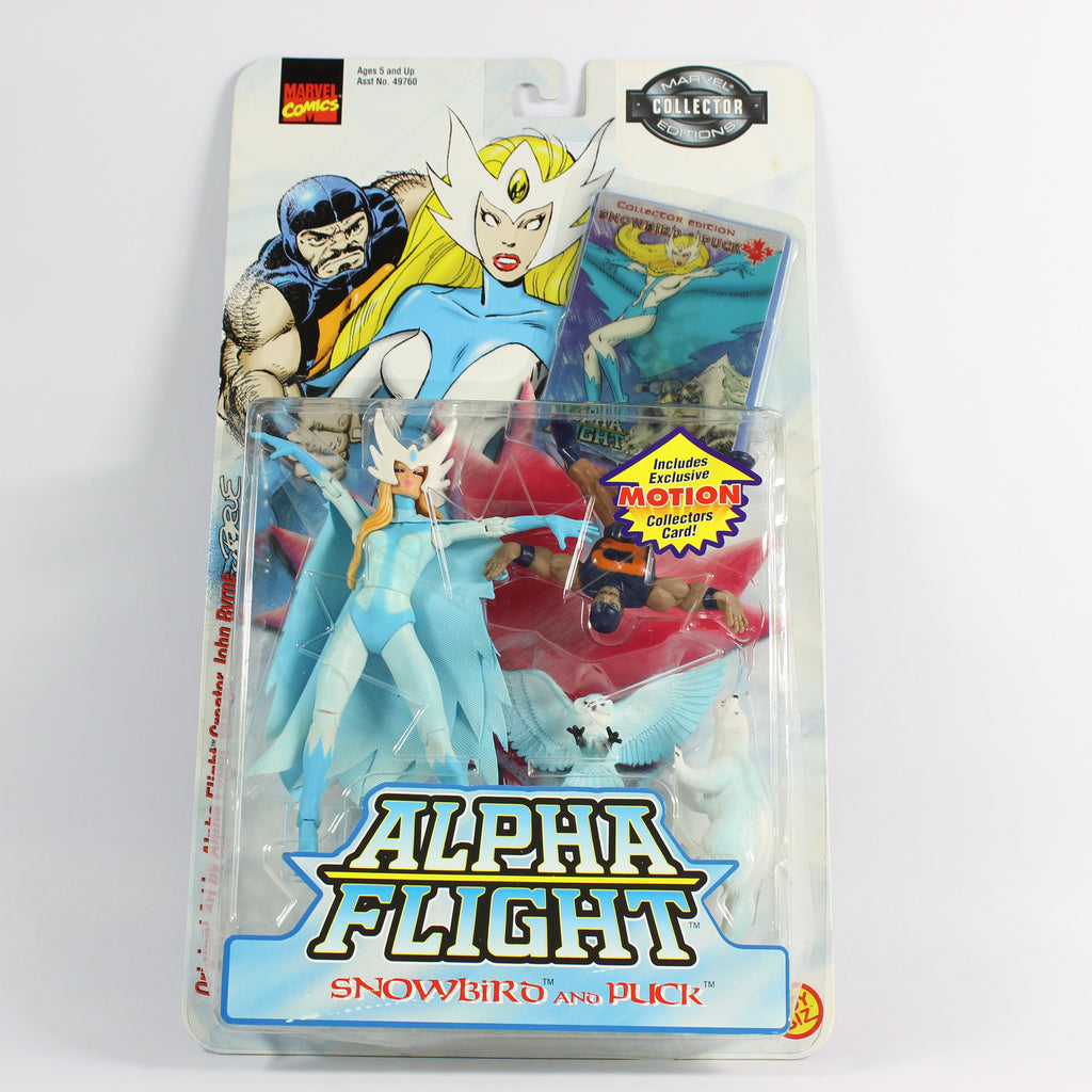 Alpha Flight: Snowbird and Puck, Marvel Comics, Toybiz, 1999