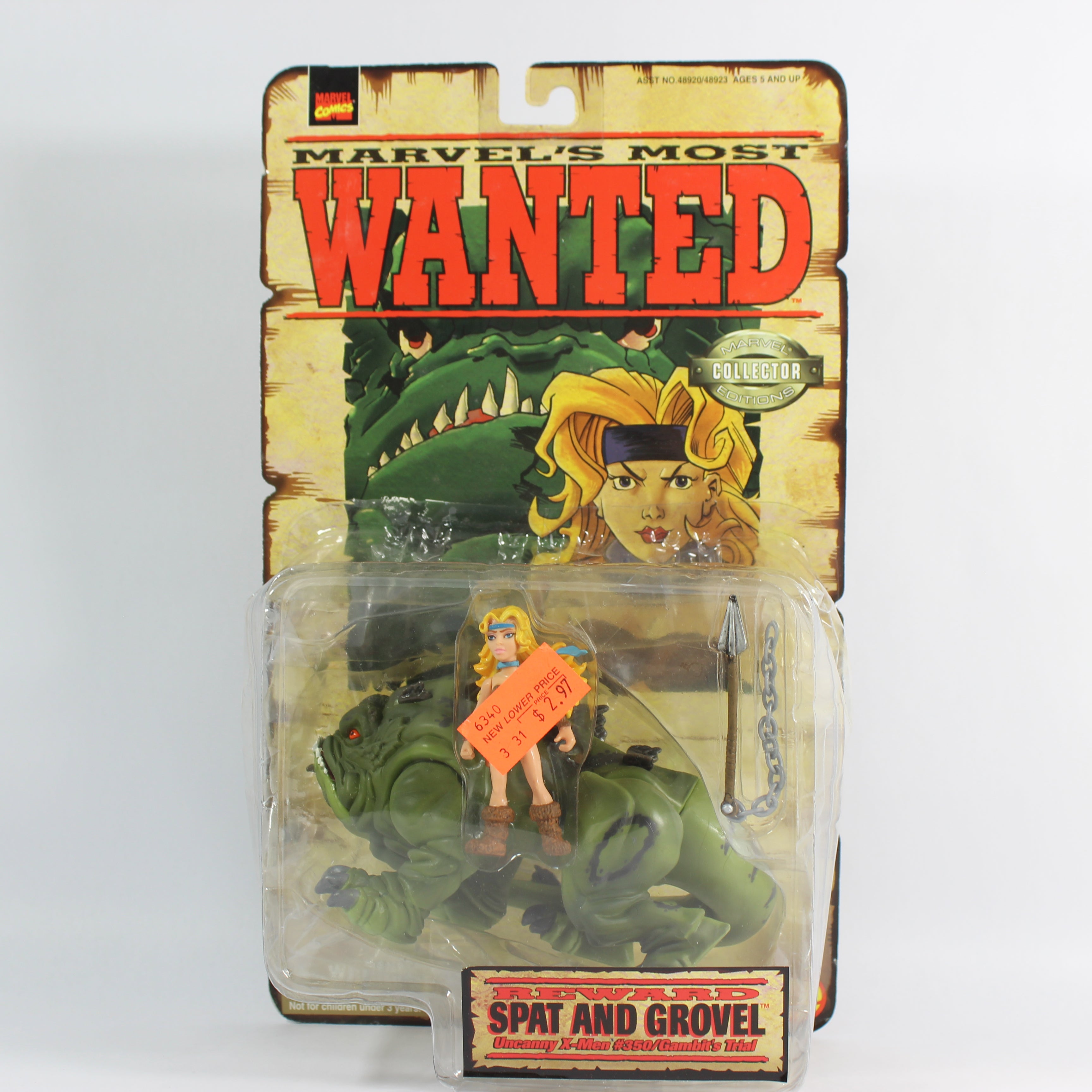 Marvel's Most Wanted: Spat and Grovel, Marvel Comics, Toybiz, 1998