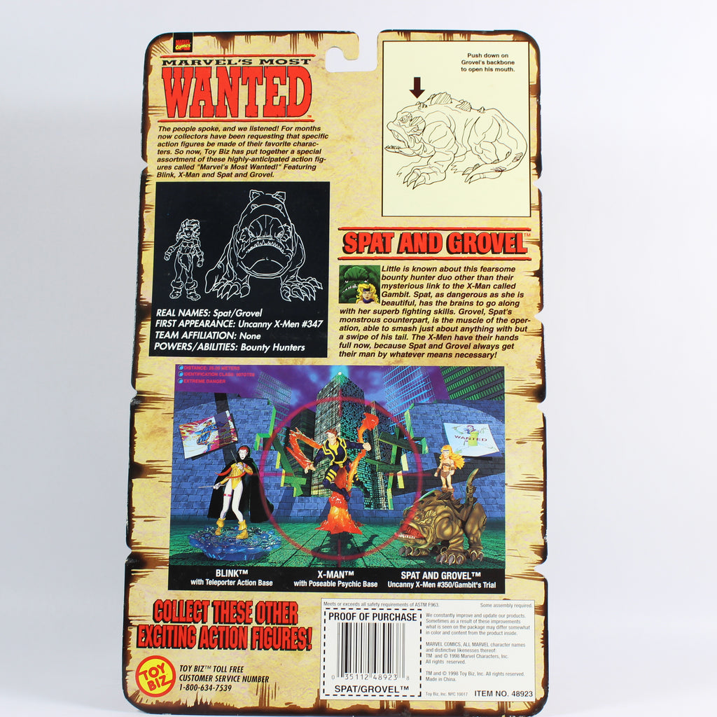 Marvel's Most Wanted: Spat and Grovel, Marvel Comics, Toybiz, 1998 - Image 5