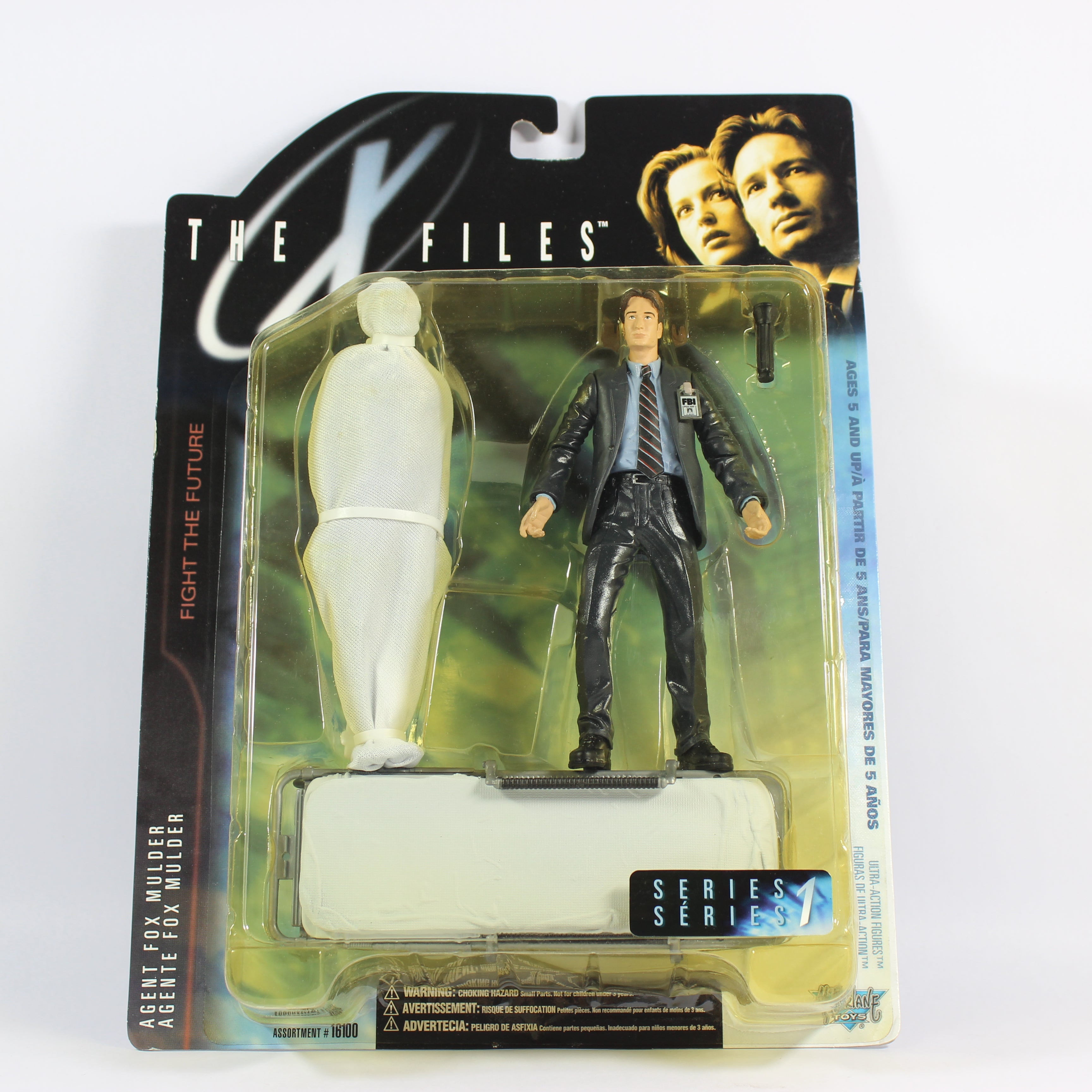 Agent Fox Mulder with Corpse: Series 1, The X, McFarlane Toys, 1998