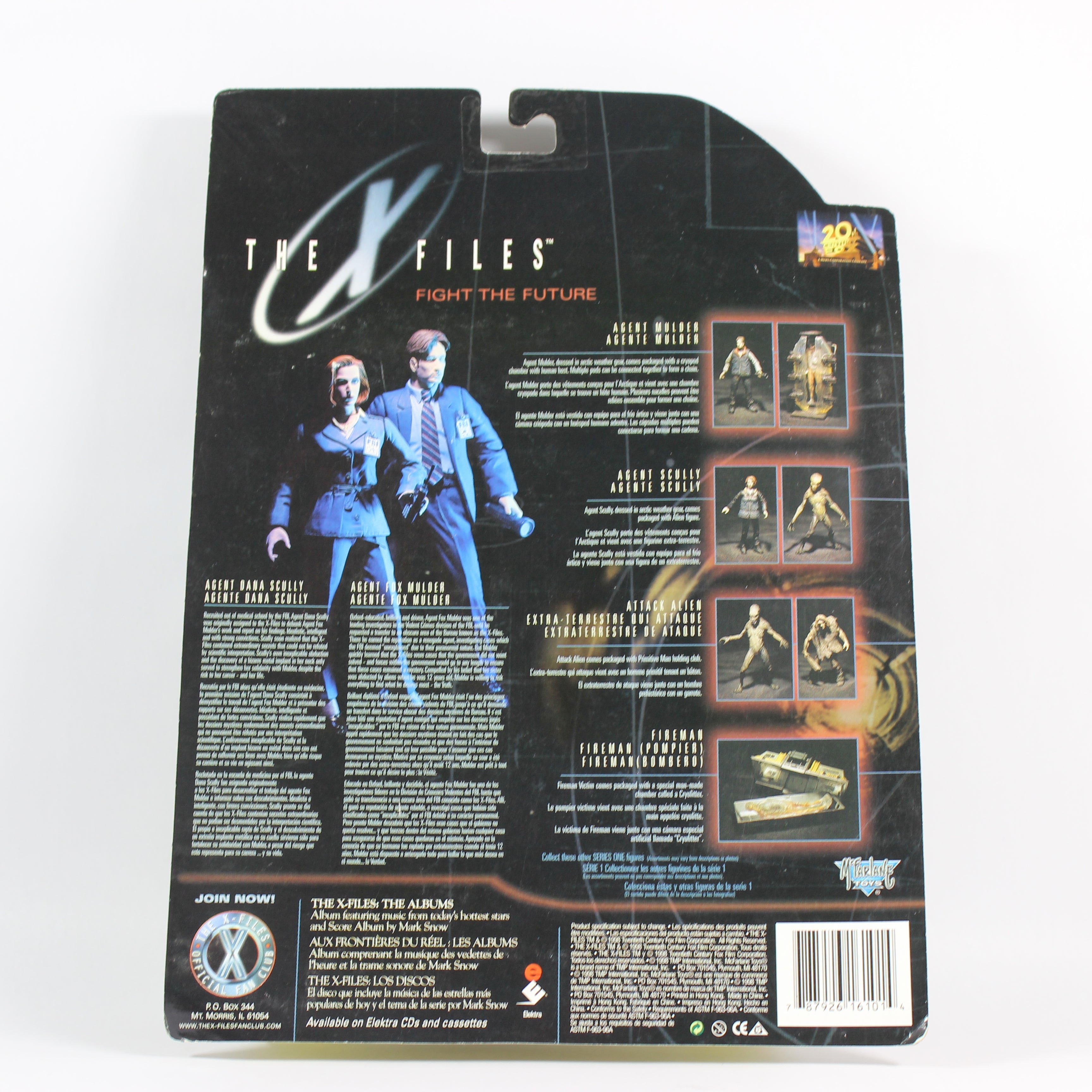 Agent Fox Mulder with Corpse: Series 1, The X, McFarlane Toys, 1998 - Image 5