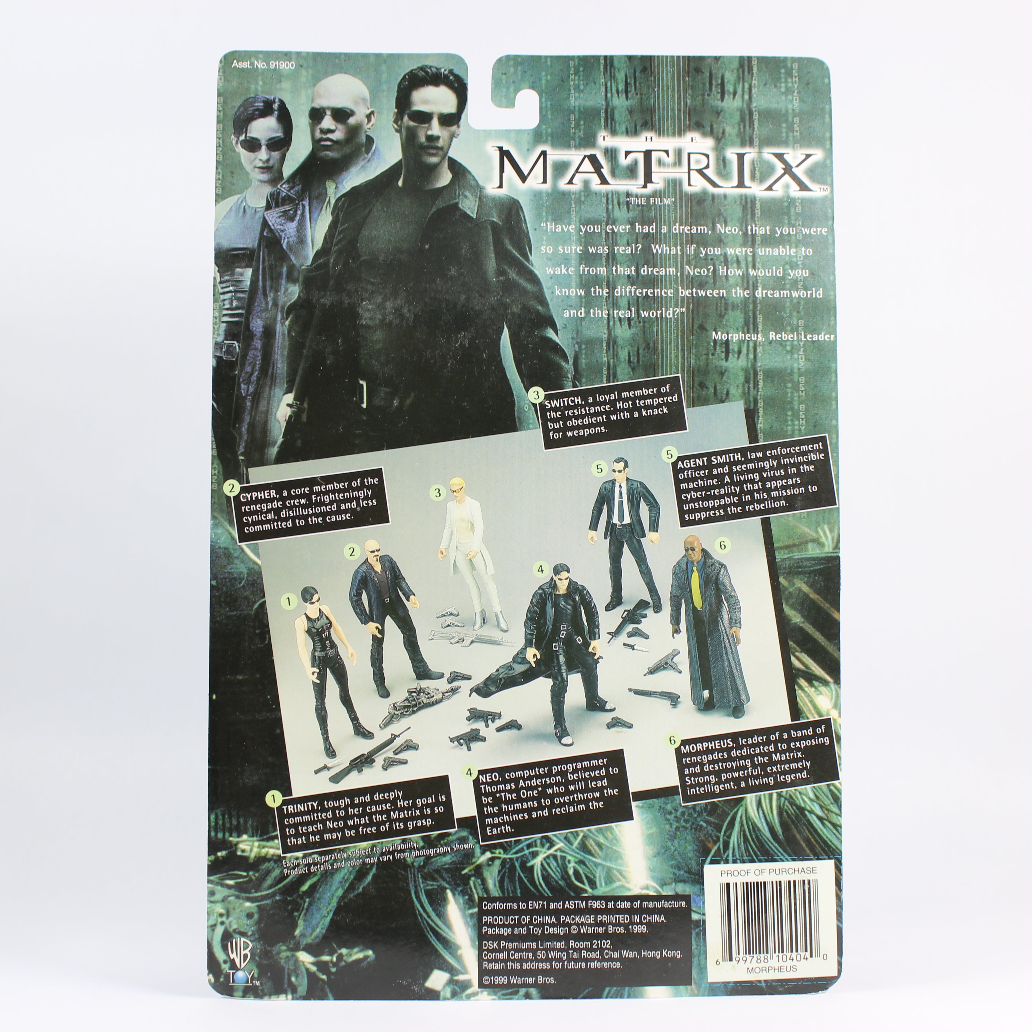 The Matrix: Morpheus, N2 Toys, 1999 - Image 5