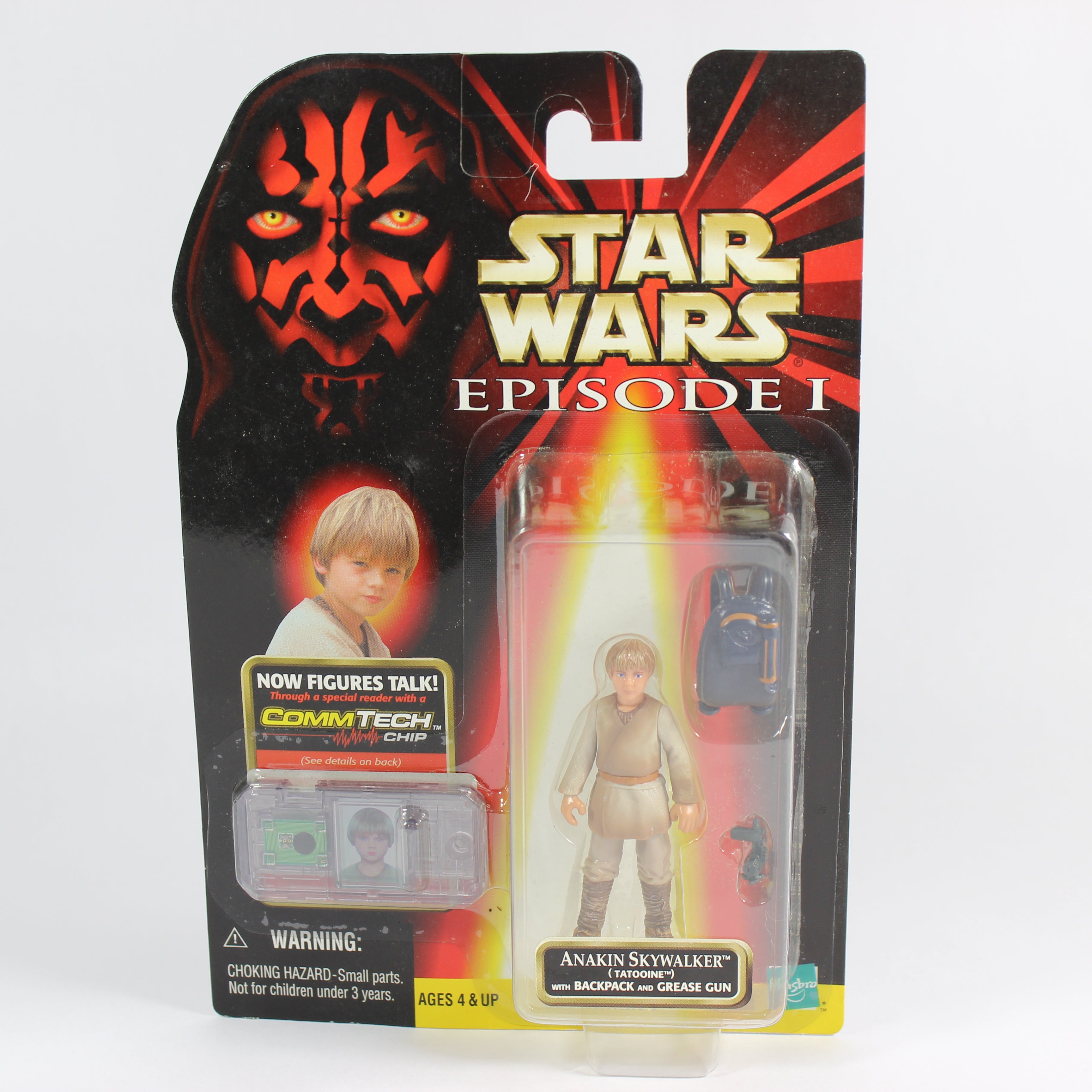 Star Wars: Episode 1; Collection 1 with CommTech Chip - Anakin Skywalker, Hasbro, 1998