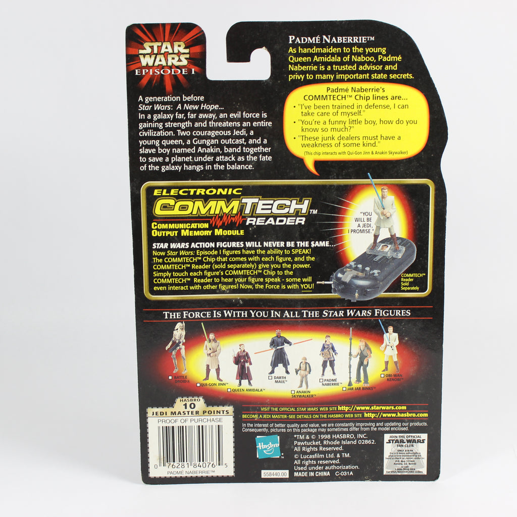 Star Wars: Episode 1; Collection 1 with CommTech Chip - Padme Naberrie, Hasbro, 1998 - Image 3