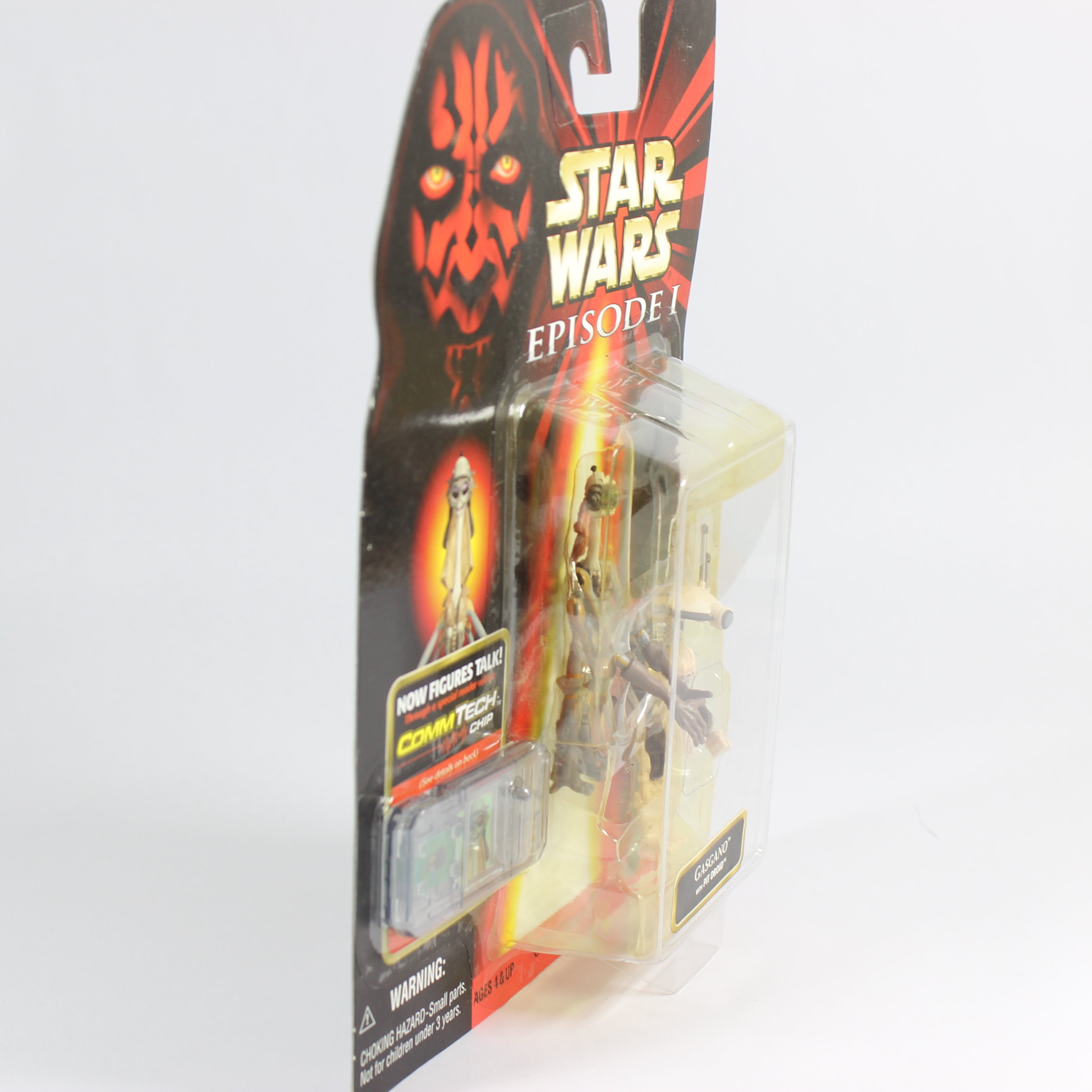 Star Wars: Episode 1; Collection 3 with CommTech Chip - Gasgano with Pit Droid, Hasbro, 1998 - Image 3