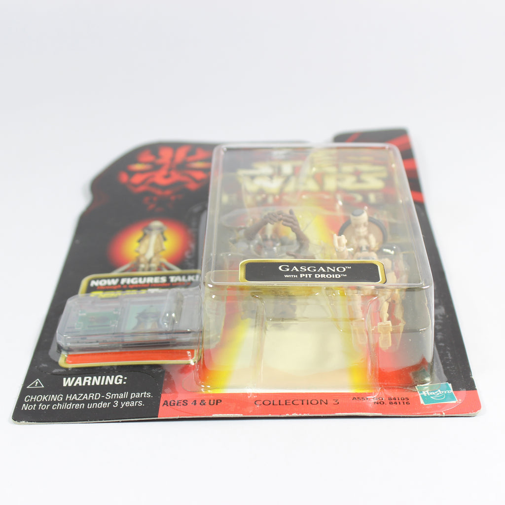Star Wars: Episode 1; Collection 3 with CommTech Chip - Gasgano with Pit Droid, Hasbro, 1998 - Image 4