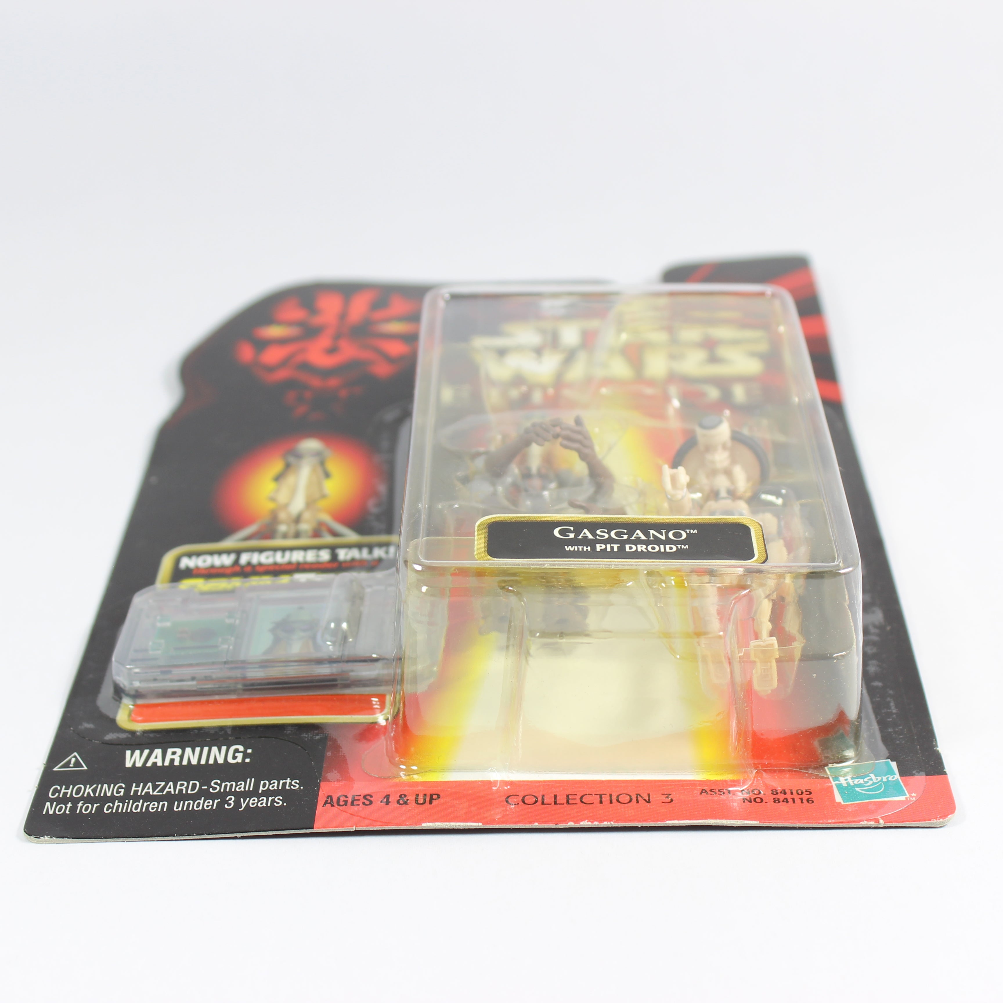 Star Wars: Episode 1; Collection 3 with CommTech Chip - Gasgano with Pit Droid, Hasbro, 1998 - Image 4