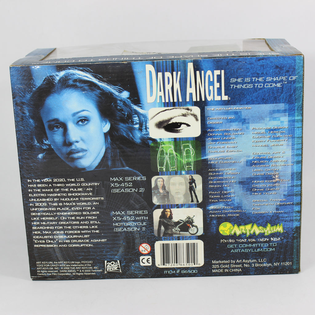 Max Series X5-452 with Motorcycle, Dark Angel, Art Asylum, 2002 - Image 3