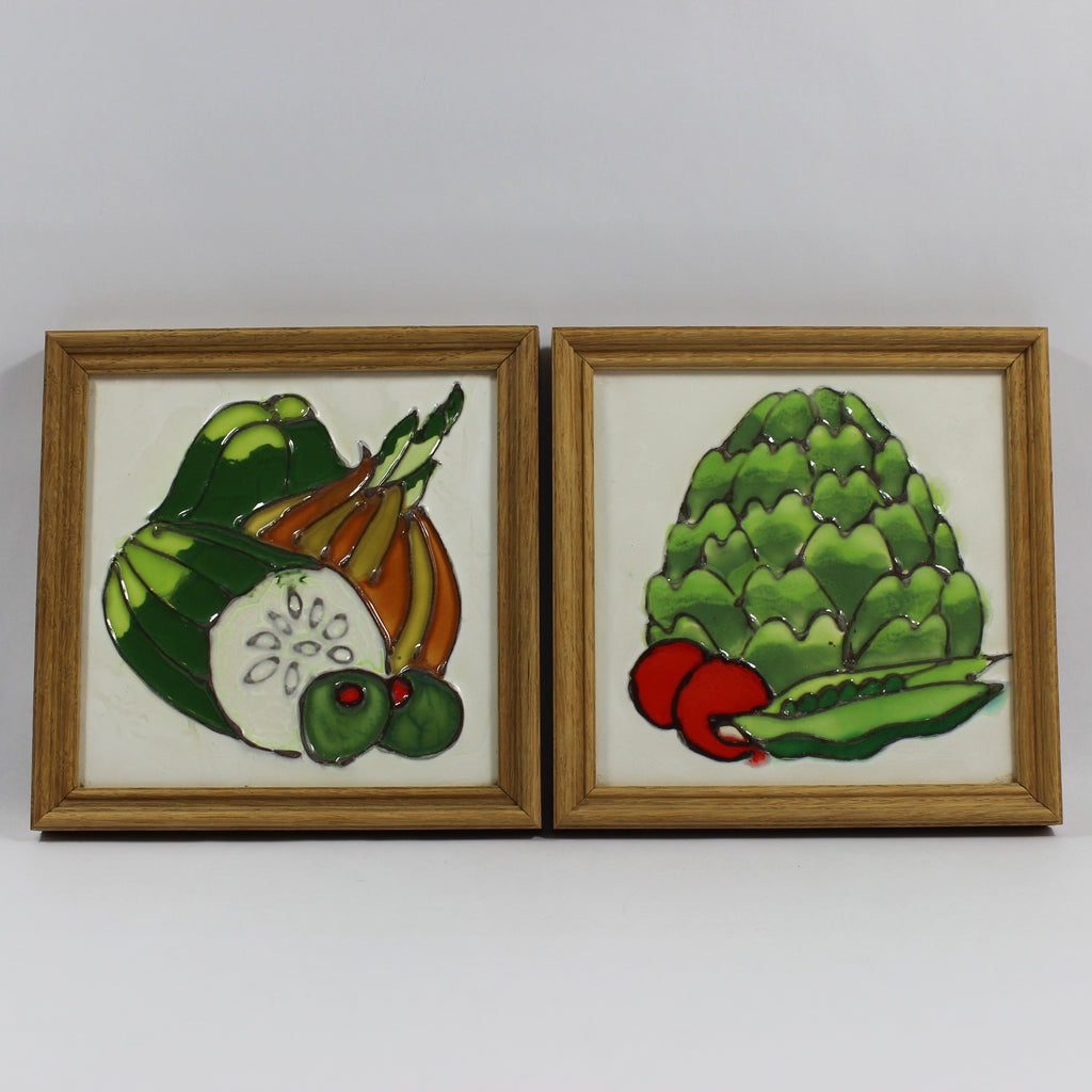Vegetable Art Tile 2 Piece Set - Harris Strong