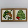 Vegetable Art Tile 2 Piece Set - Harris Strong