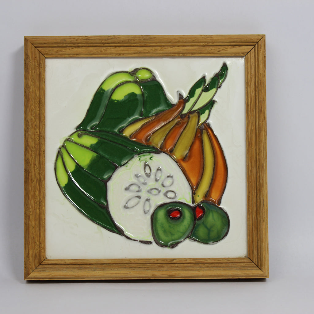 Vegetable Art Tile 2 Piece Set - Harris Strong - Image 2
