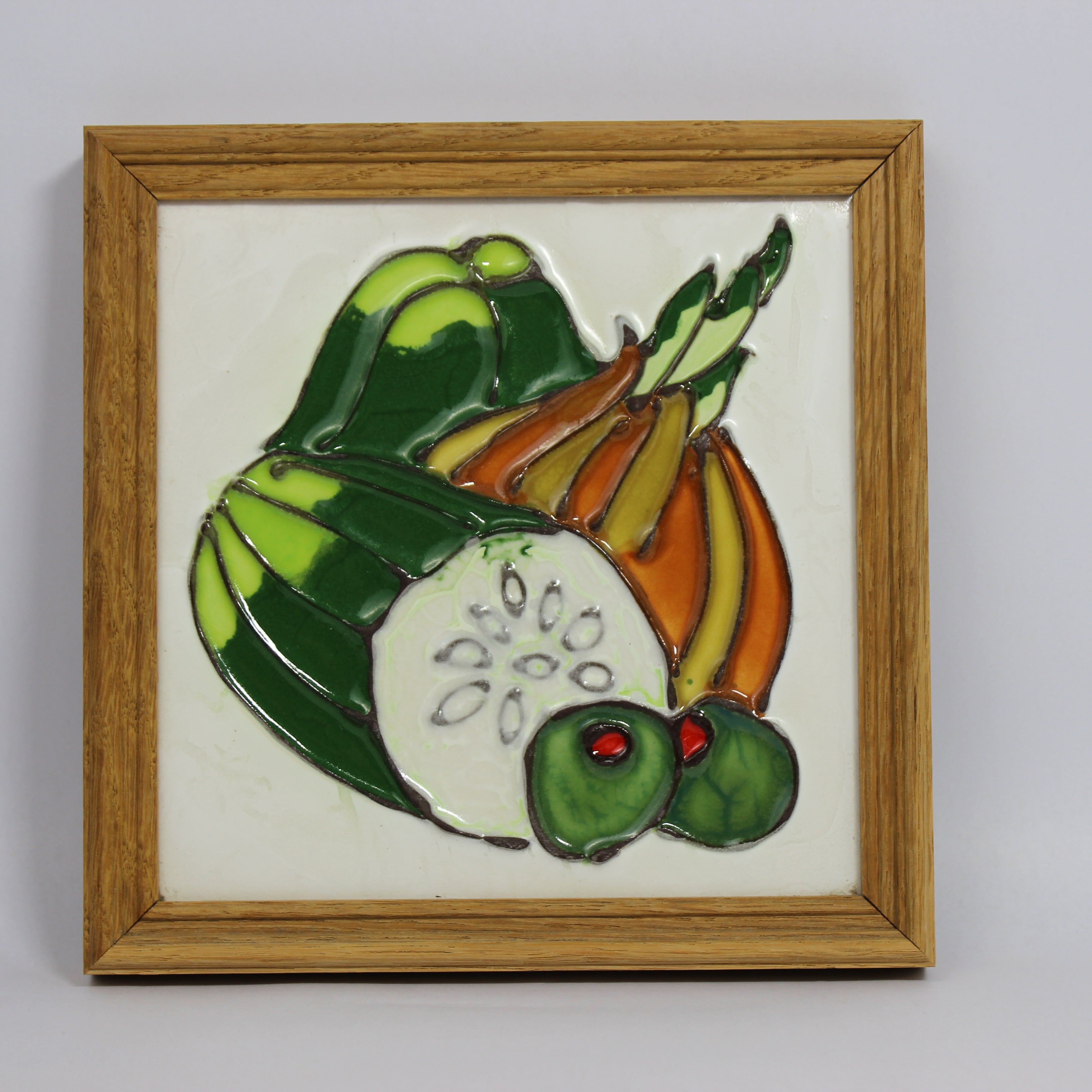 Vegetable Art Tile 2 Piece Set - Harris Strong - Image 2