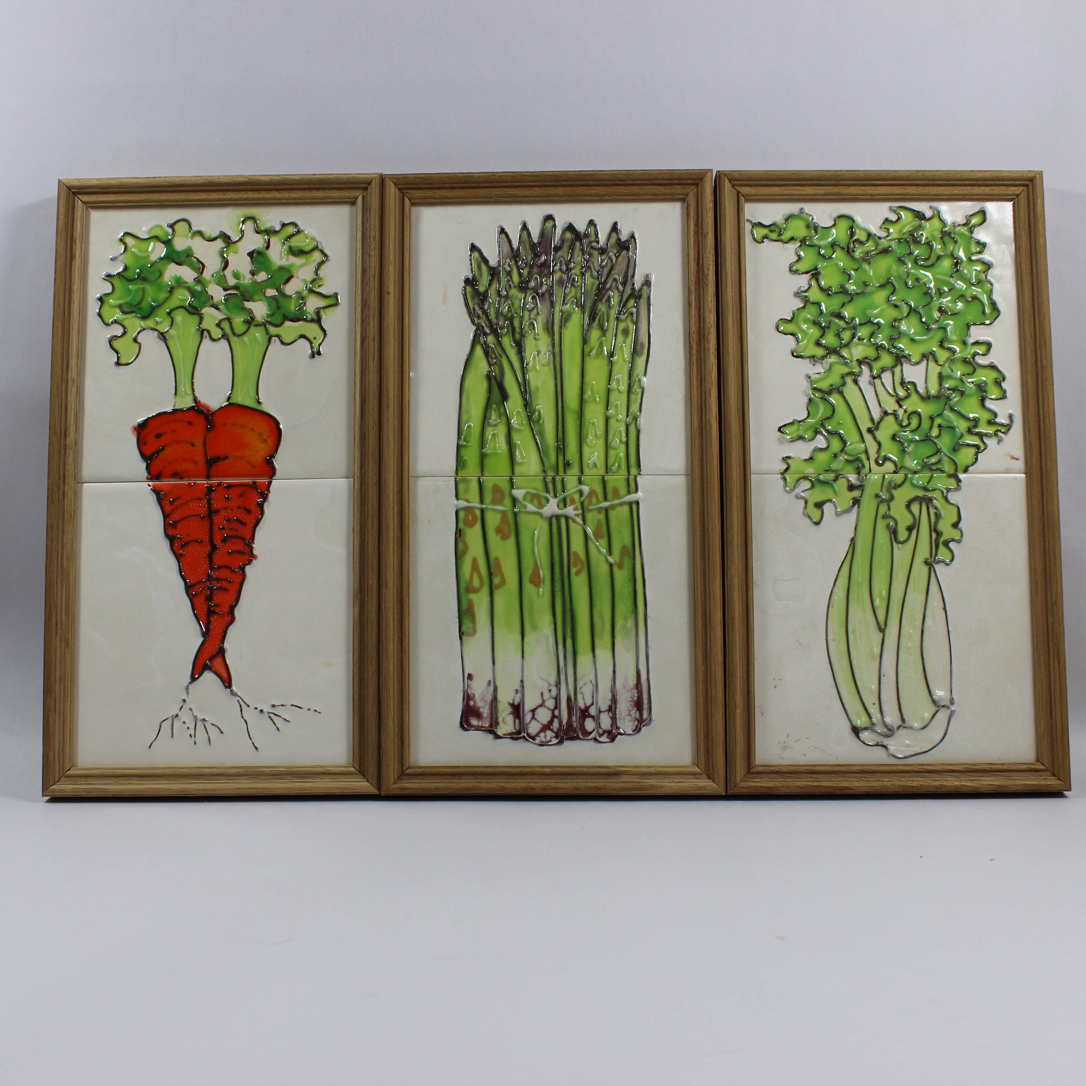 Vegetable Art Tile 3 Piece Set - Harris Strong