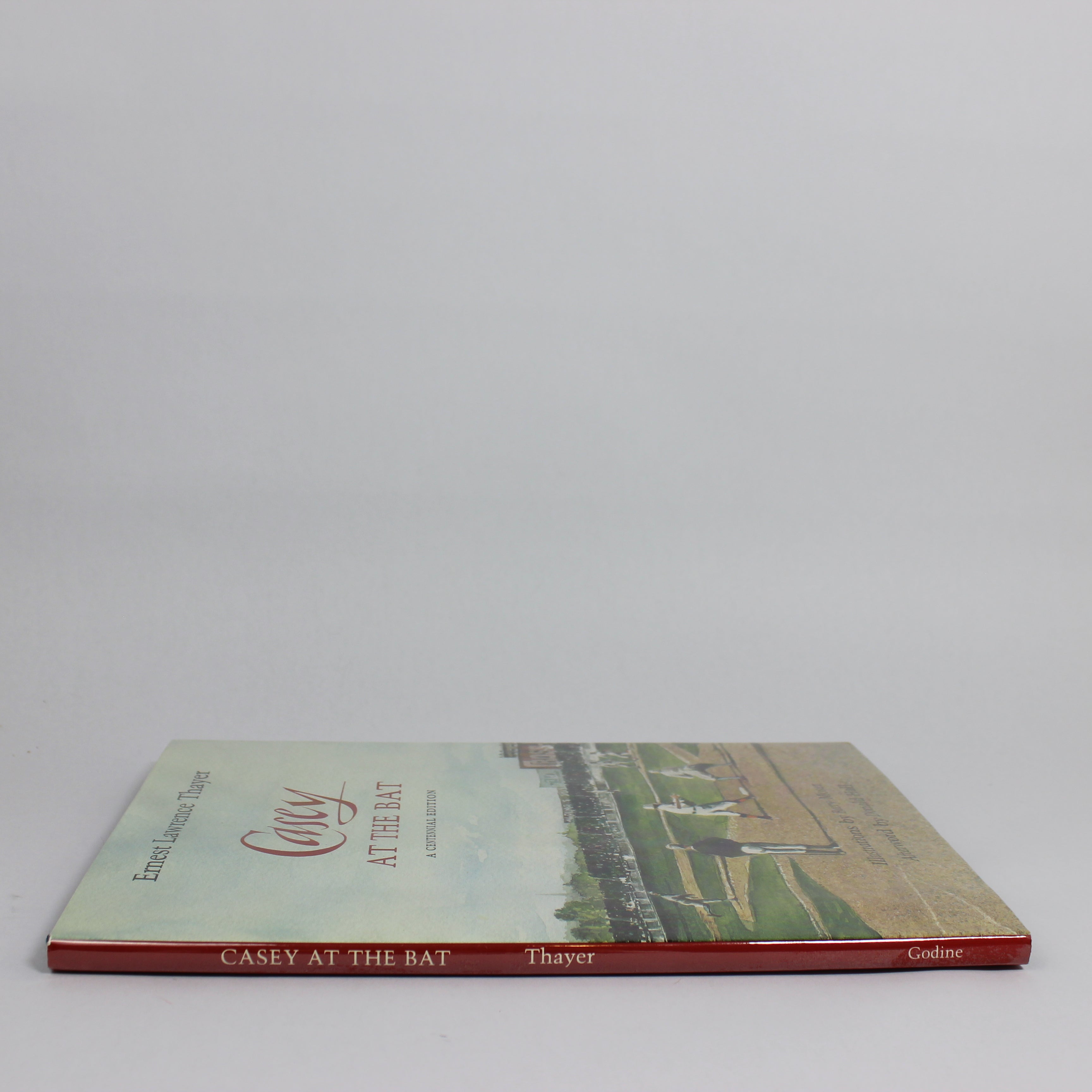 Casey at the Bat - Ernest Lawrence Thayer (First Edition, Hardcover, 1988) - Image 3