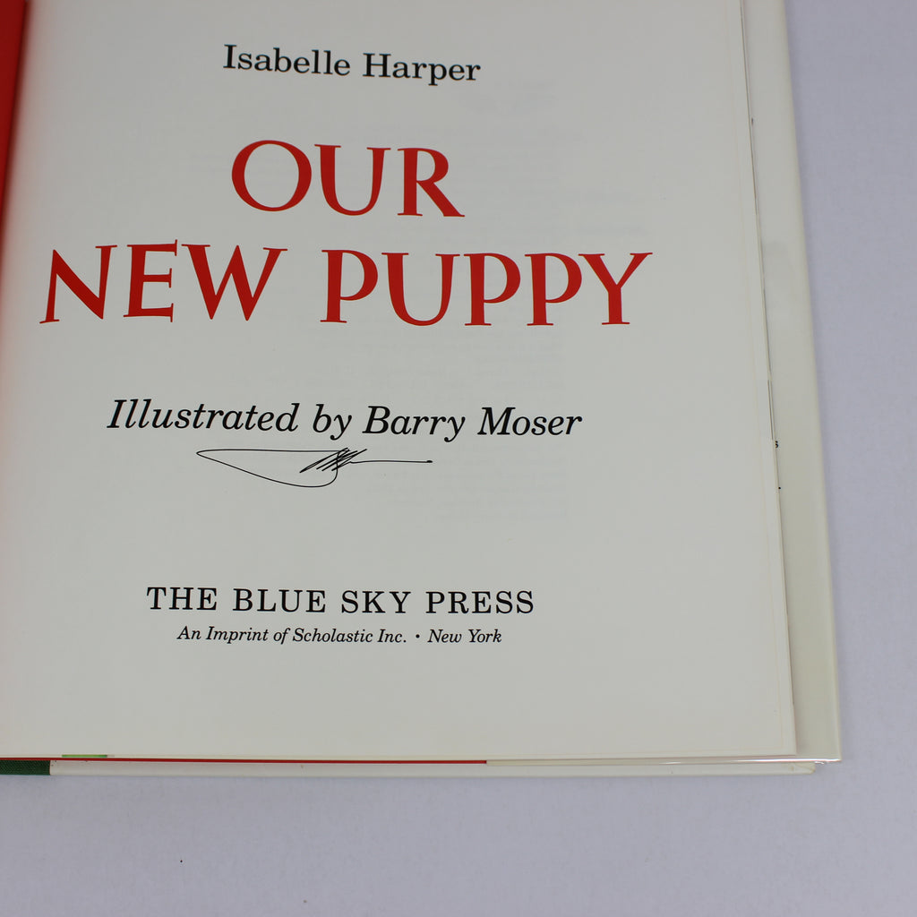 Our New Puppy - Isabelle Harper (First Edition, Hardcover, 1996) - Image 2
