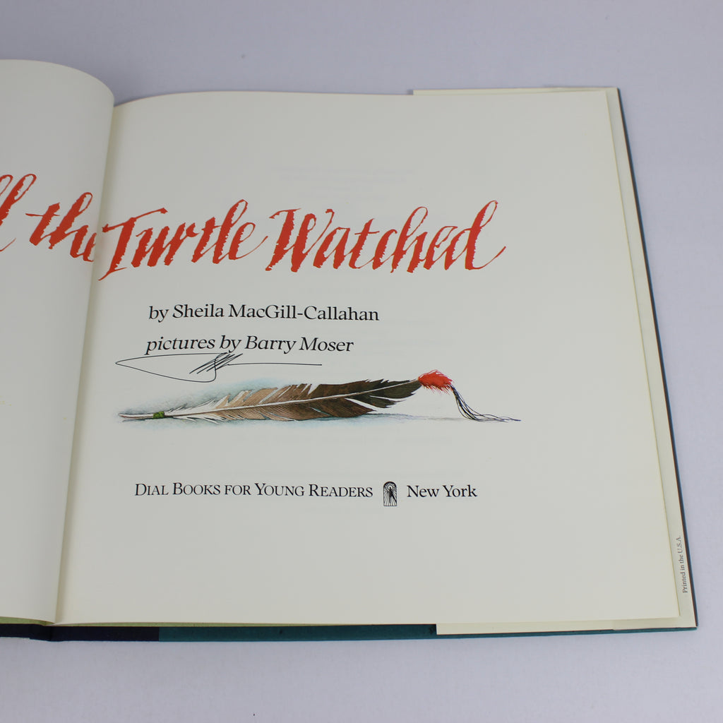 And Still the Turtle Watched - Sheila MacGill-Callahan (First Edition, Hardcover, 1991) - Image 2