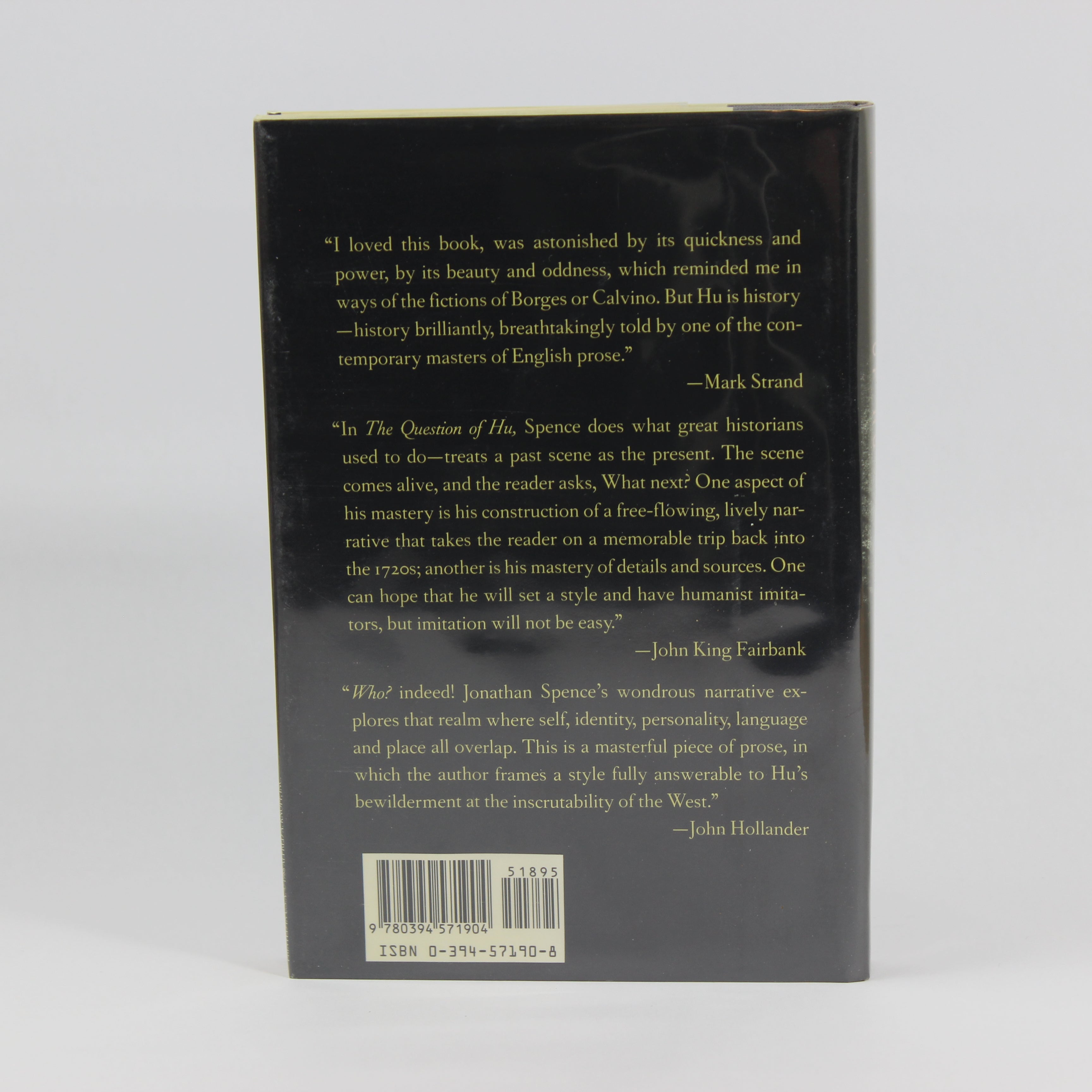 The Question of Hu - Jonathan D. Spence (First Edition, Hardcover, 1988) - Image 2