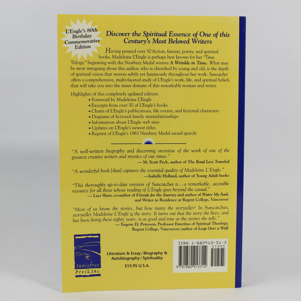 Suncatcher: A Study of Madeleine L'Engle and Her Writing - Carole F. Chase (Paperback, 2000) - Image 2