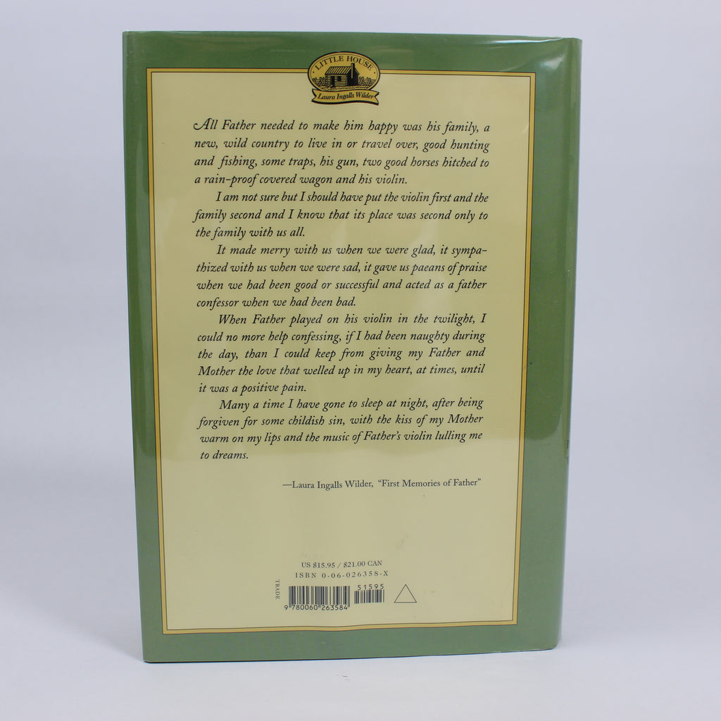 A Little House Reader - Laura Ingalls Wilder, William Anderson (First Edition, Hardcover, 1998) - Image 2