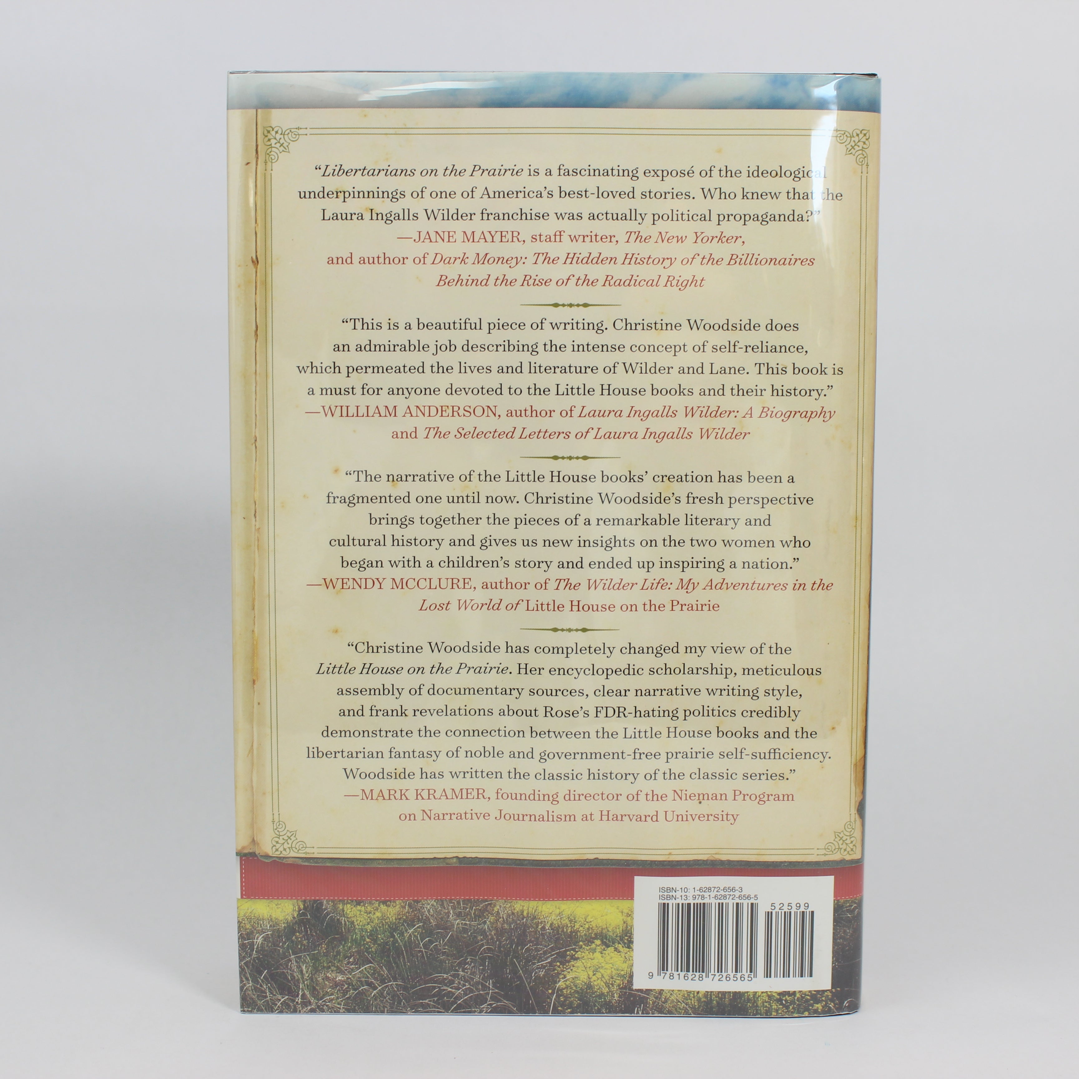 Libertarians on the Prairie : Laura Ingalls Wilder, Rose Wilder Lane, and the Making of the Little House Books - Christine Woodside (First Edition, Hardcover, 2016) - Image 2