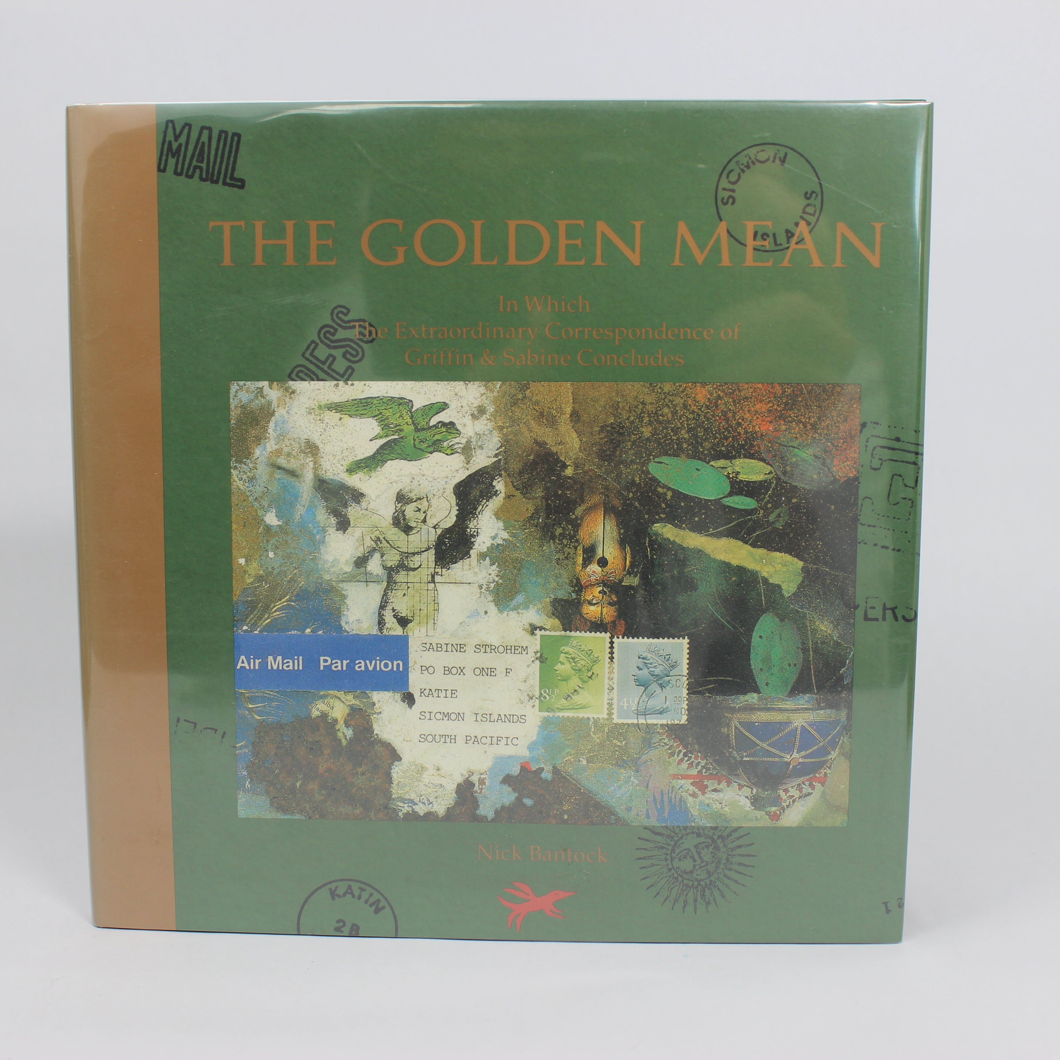 The Golden Mean: In Which the Extraordinary Correspondence of Griffin & Sabine Concludes - Nick Bantock (First Edition, Hardcover, 1993)
