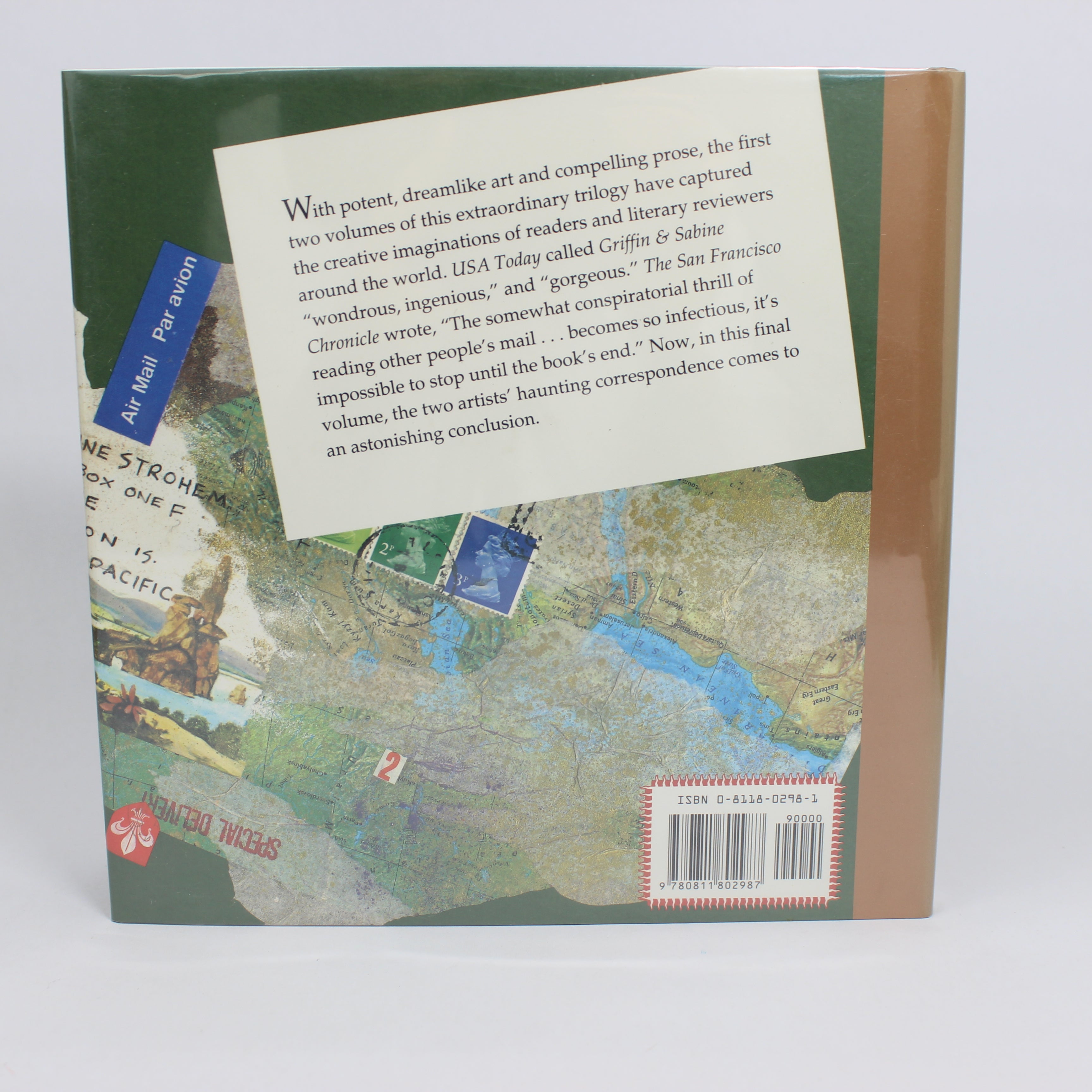 The Golden Mean: In Which the Extraordinary Correspondence of Griffin & Sabine Concludes - Nick Bantock (First Edition, Hardcover, 1993) - Image 2