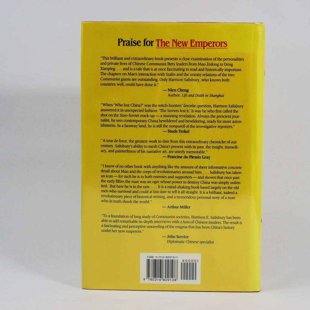 The New Emperors: China in the Era of Mao and Deng - Harrison E. Salisbury (First Edition, Hardcover, 1992) - Image 2