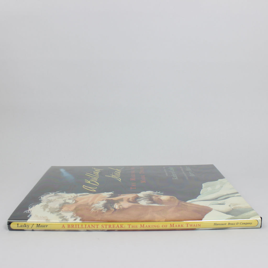 A Brilliant Streak: The Making of Mark Twain - Kathryn Lasky (First Edition, Hardcover, 1998) - Image 3