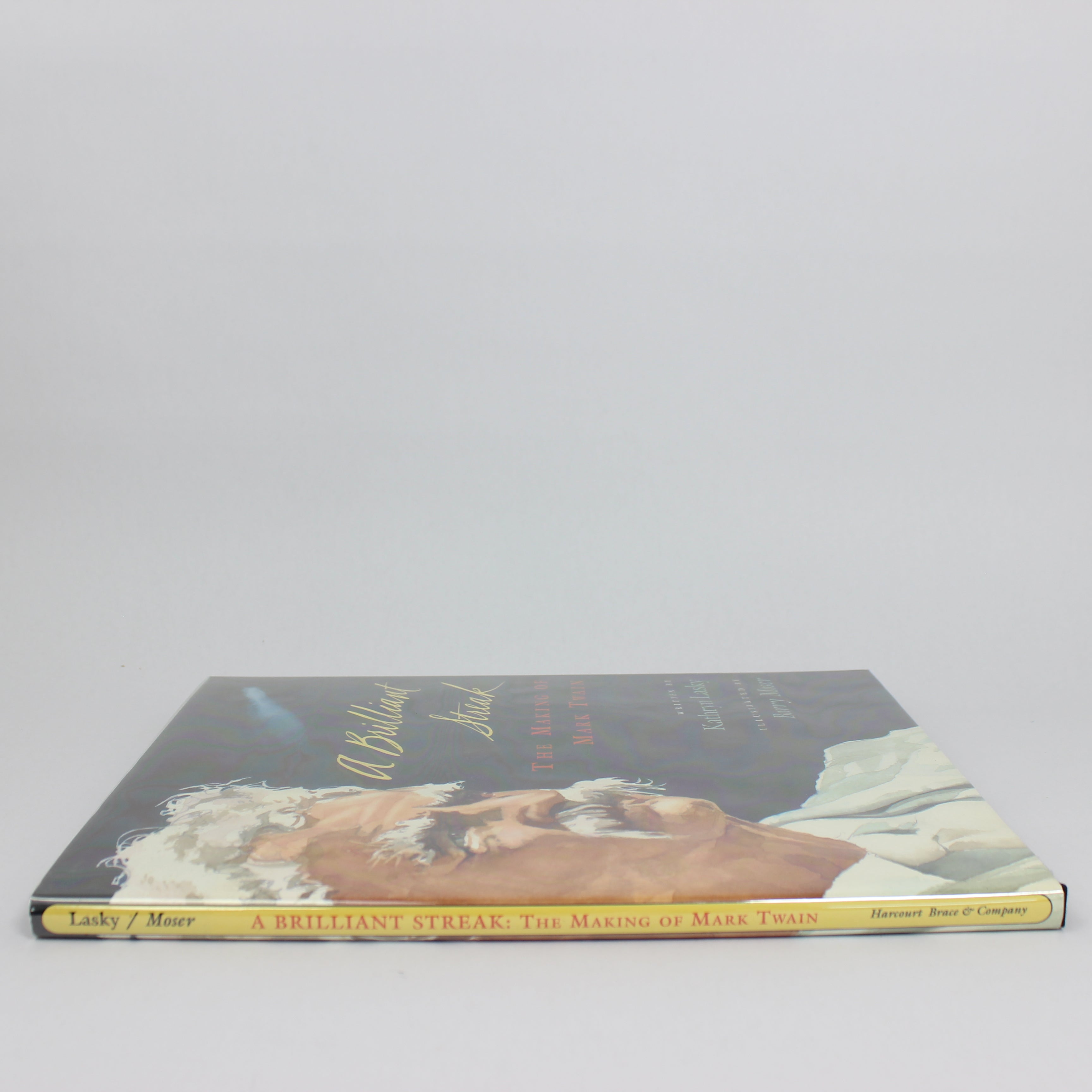 A Brilliant Streak: The Making of Mark Twain - Kathryn Lasky (First Edition, Hardcover, 1998) - Image 3
