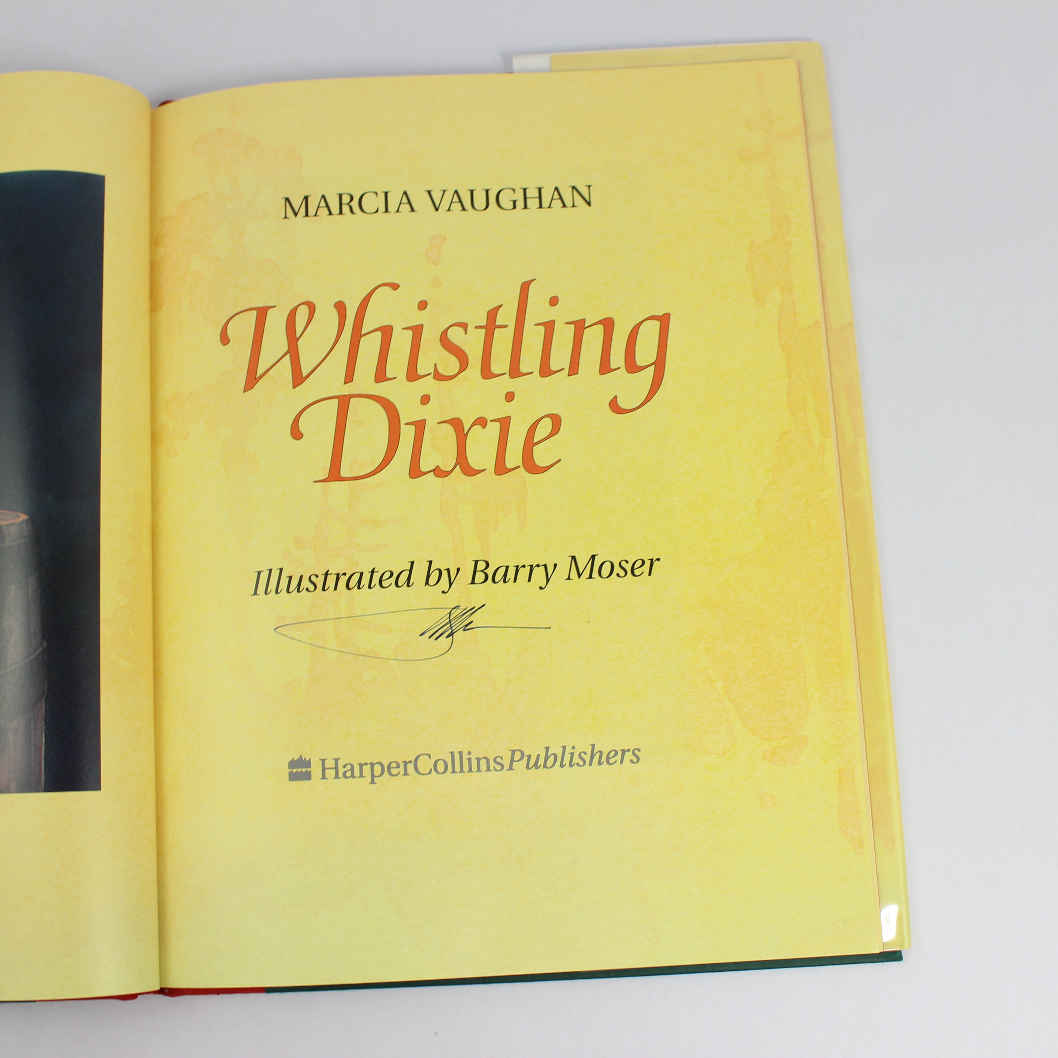 Whistling Dixie - Marcia Vaughan (First Edition, Hardcover, 1995) - Image 2