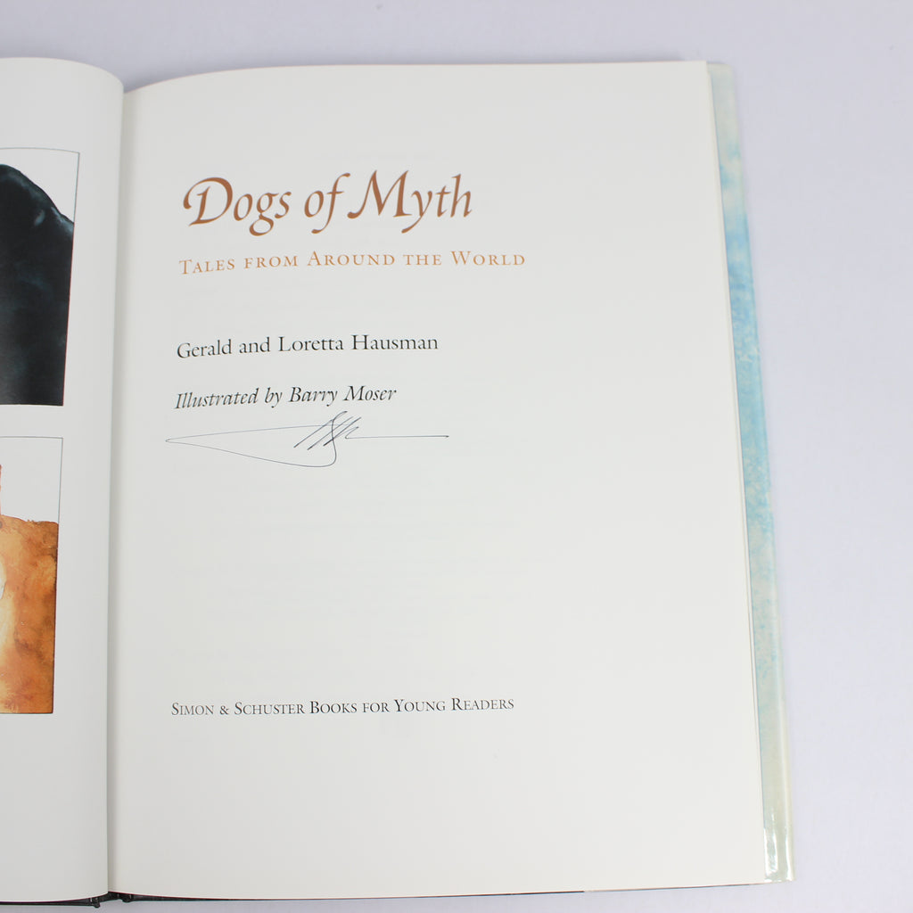 Dogs of Myth: Tales from Around the World - Loretta Hausman (First Edition, Hardcover, 1999) - Image 2