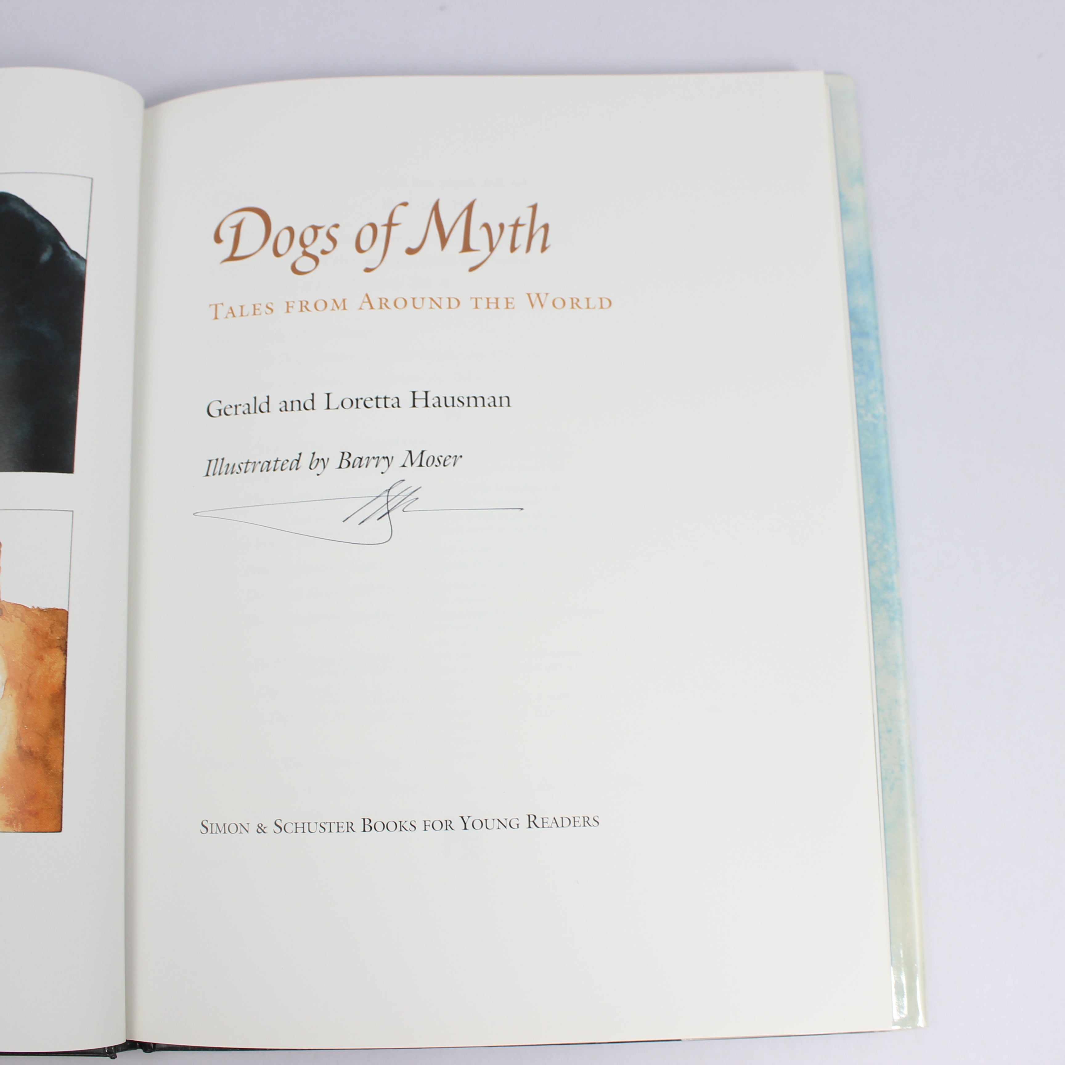 Dogs of Myth: Tales from Around the World - Loretta Hausman (First Edition, Hardcover, 1999) - Image 2