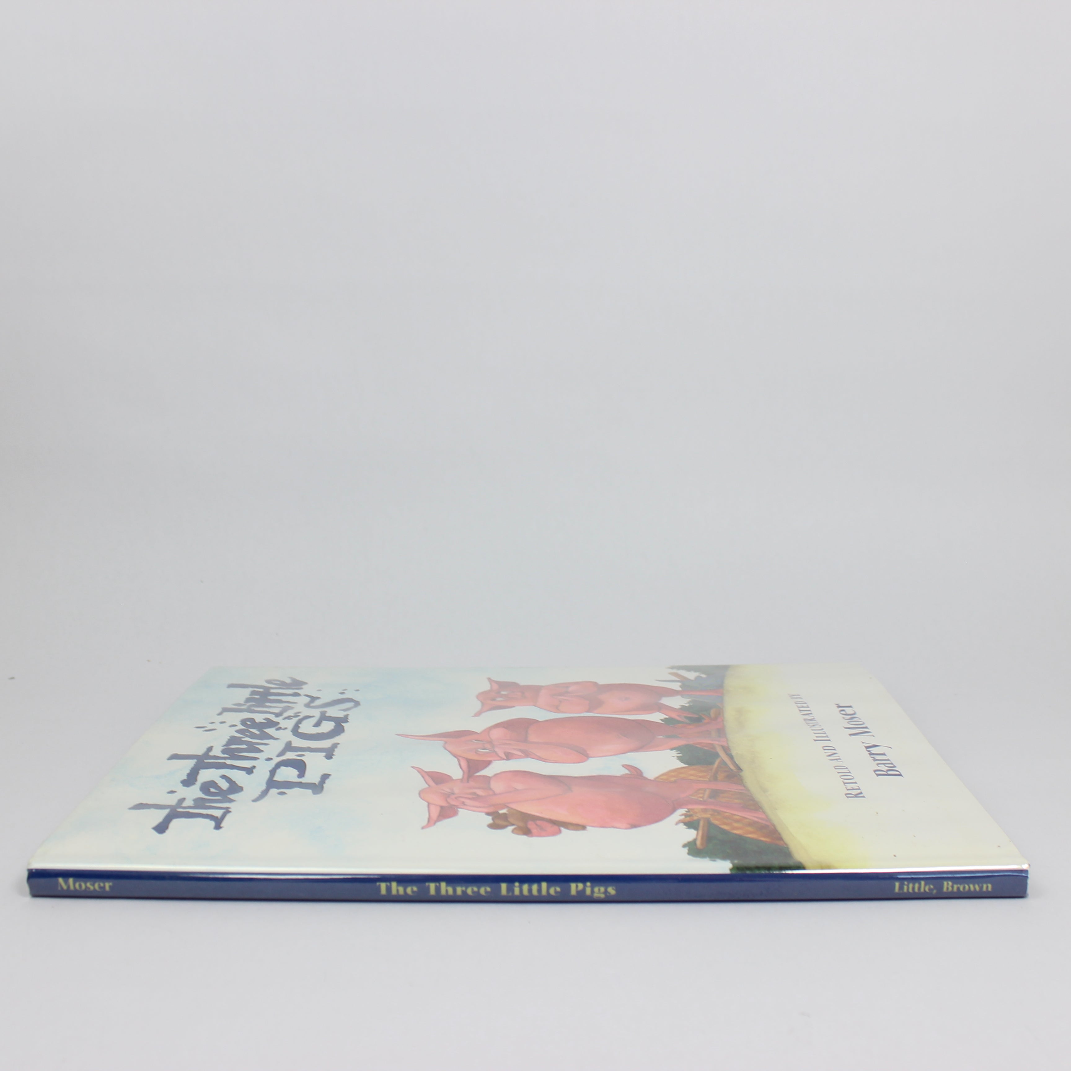 The Three Little Pigs - Barry Moser (First Edition, Hardcover, 2001) - Image 3
