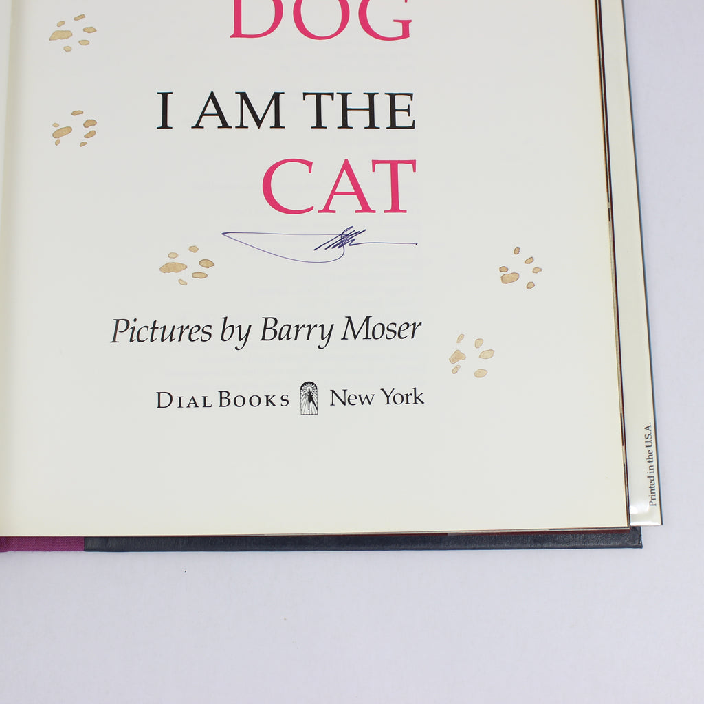 I Am the Dog I Am the Cat - Donald Hall (First Edition, Hardcover, 1994) - Image 2