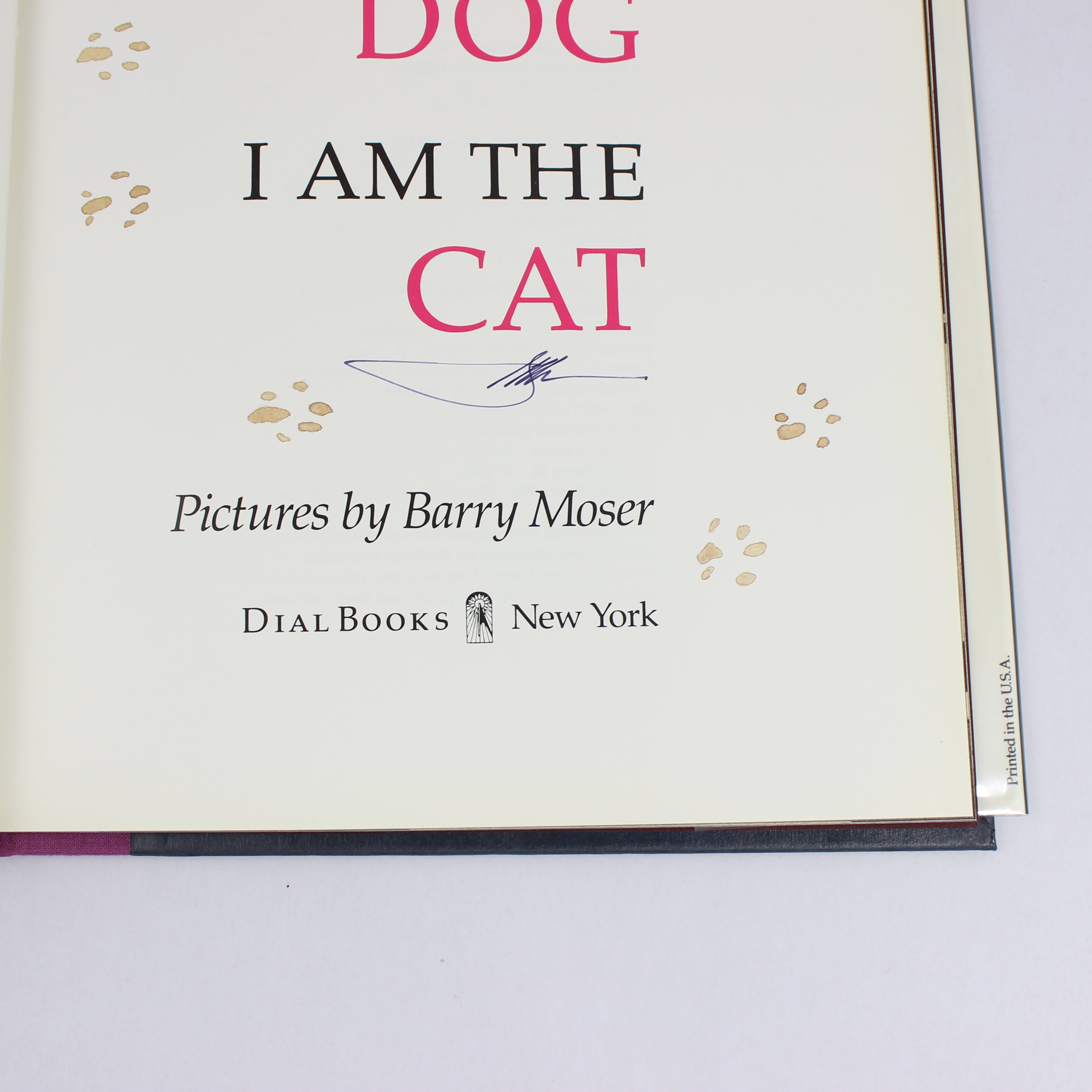 I Am the Dog I Am the Cat - Donald Hall (First Edition, Hardcover, 1994) - Image 2