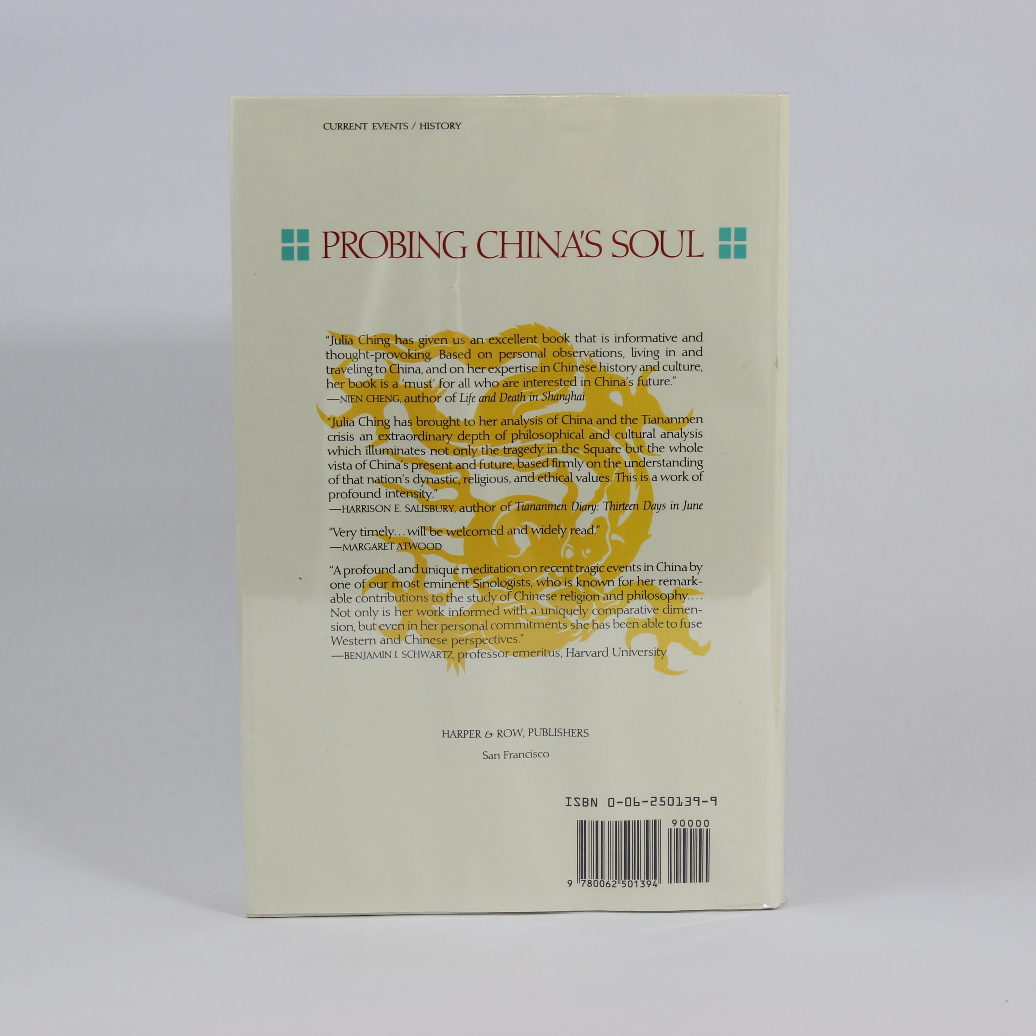 Probing China's Soul: Religion, Politics, and Protest in the People's Republic - Julia Ching (First Edition, Hardcover, 1990) - Image 2
